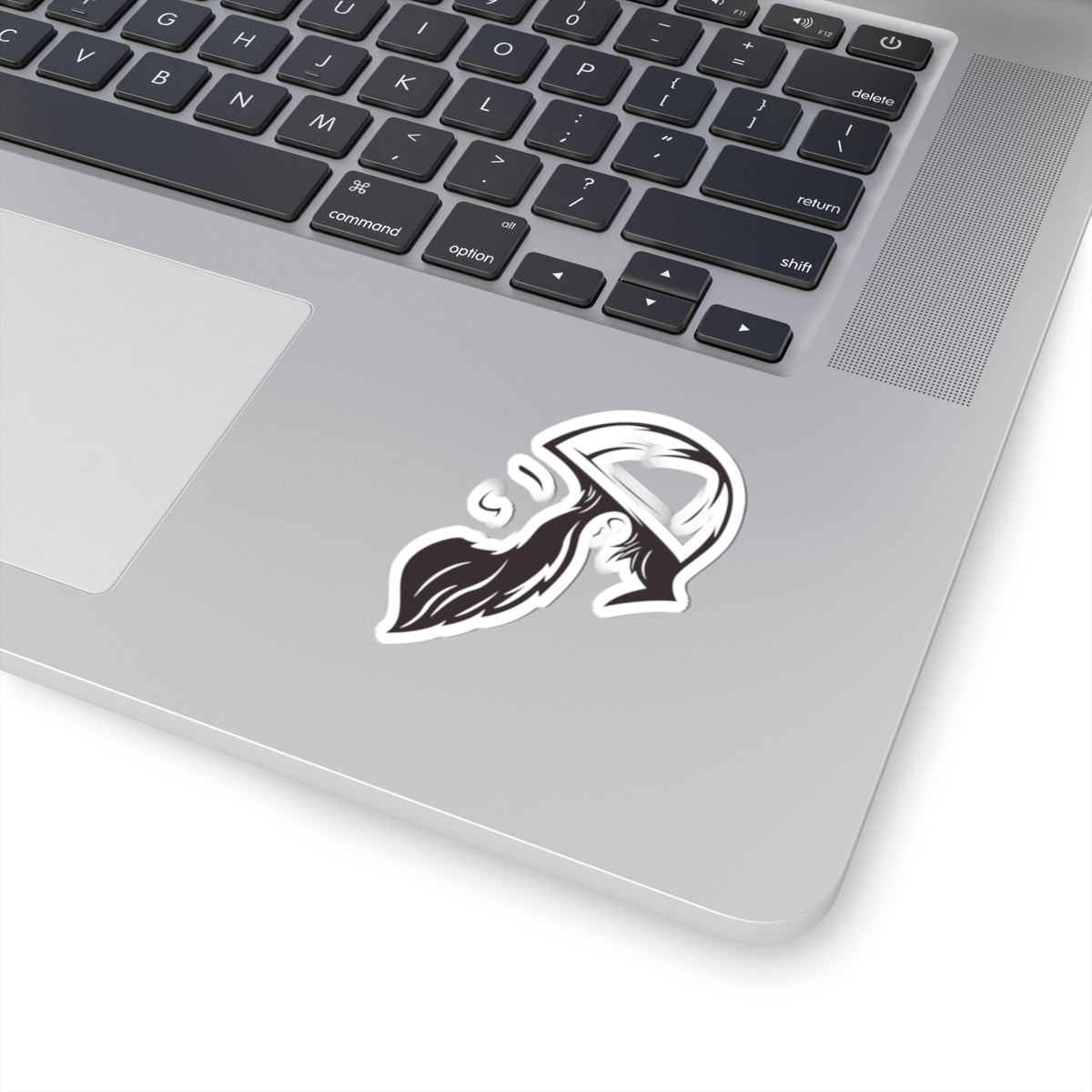Bearded Man Kiss-Cut Stickers | Cool Stickers for Laptops, Water Bottles, Gifts for Beardsmen, Outdoor Vibes, Beard Lovers Decoration