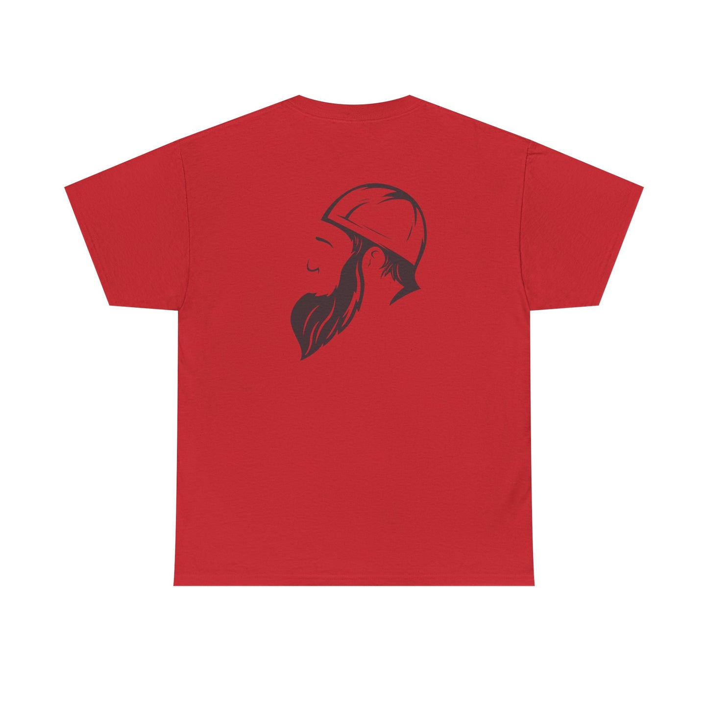 Minimalist Unisex Heavy Cotton Tee, Casual Graphic T-shirt, Everyday Wear, Gift for Him, Trendy Streetwear