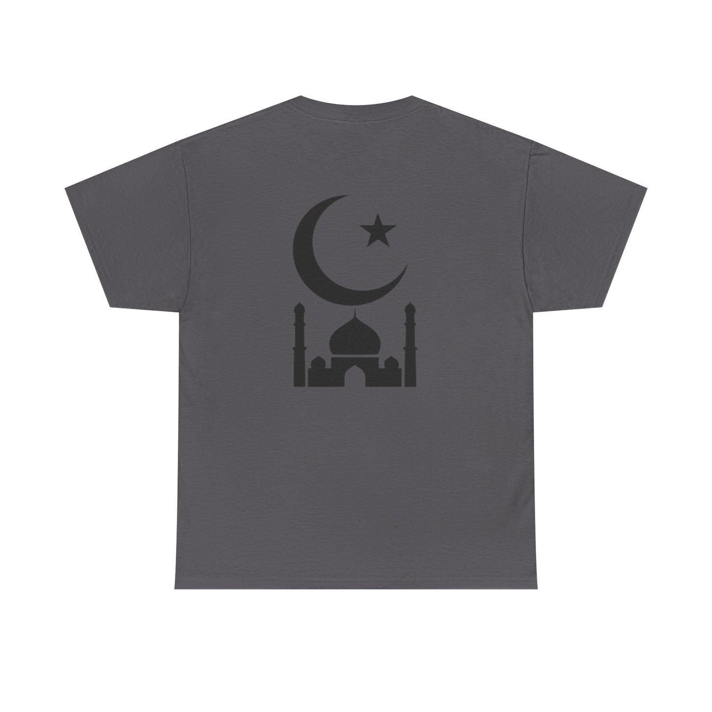 Islamic-Inspired Unisex Cotton Tee, Casual Wear, Eid Gift, Cultural Celebration, Street Style, Mosque Design