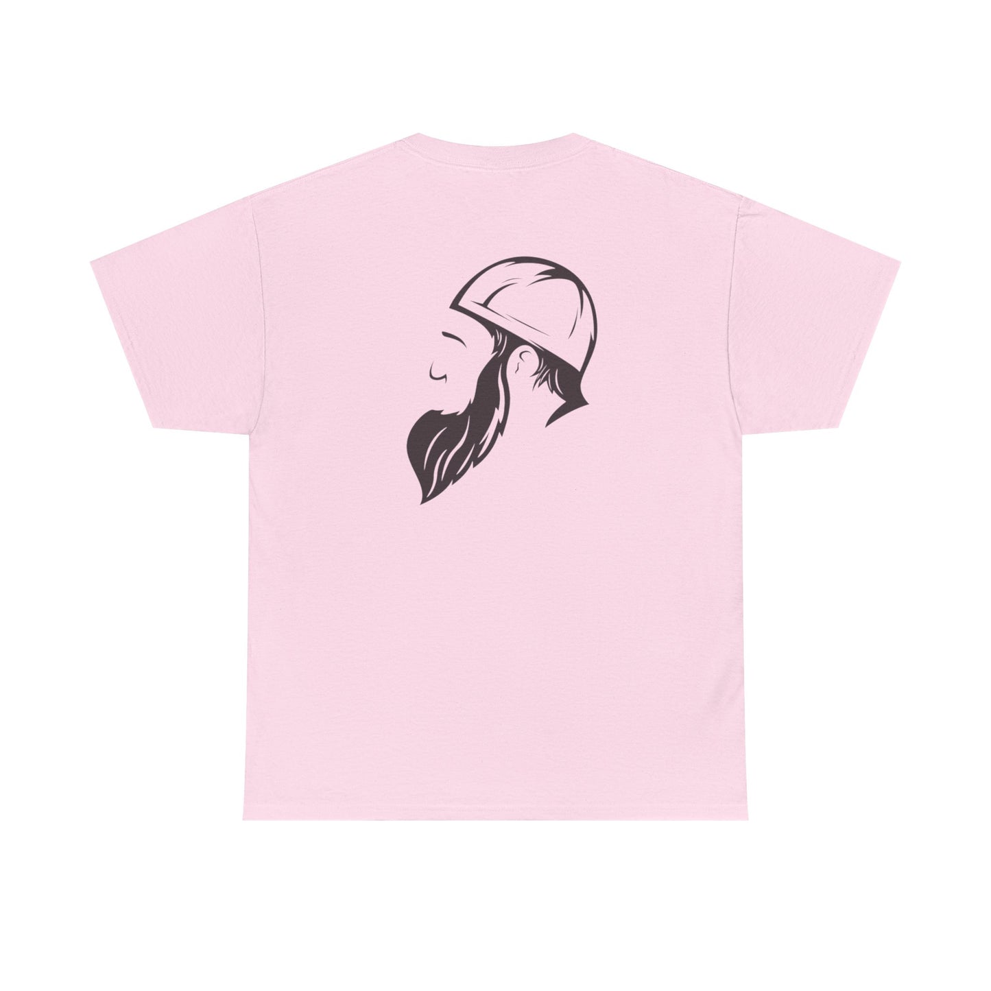 Minimalist Unisex Heavy Cotton Tee, Casual Graphic T-shirt, Everyday Wear, Gift for Him, Trendy Streetwear