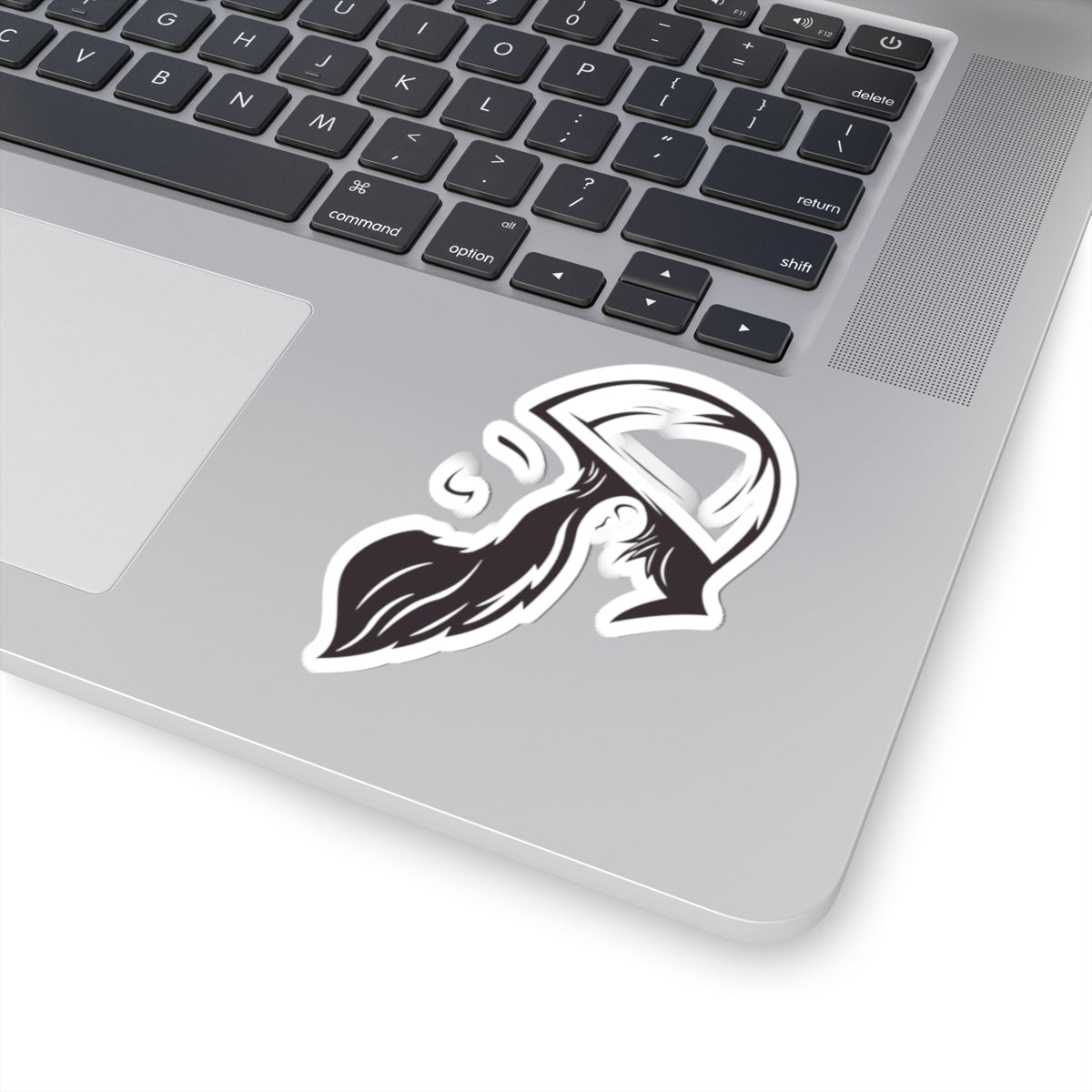 Bearded Man Kiss-Cut Stickers | Cool Stickers for Laptops, Water Bottles, Gifts for Beardsmen, Outdoor Vibes, Beard Lovers Decoration