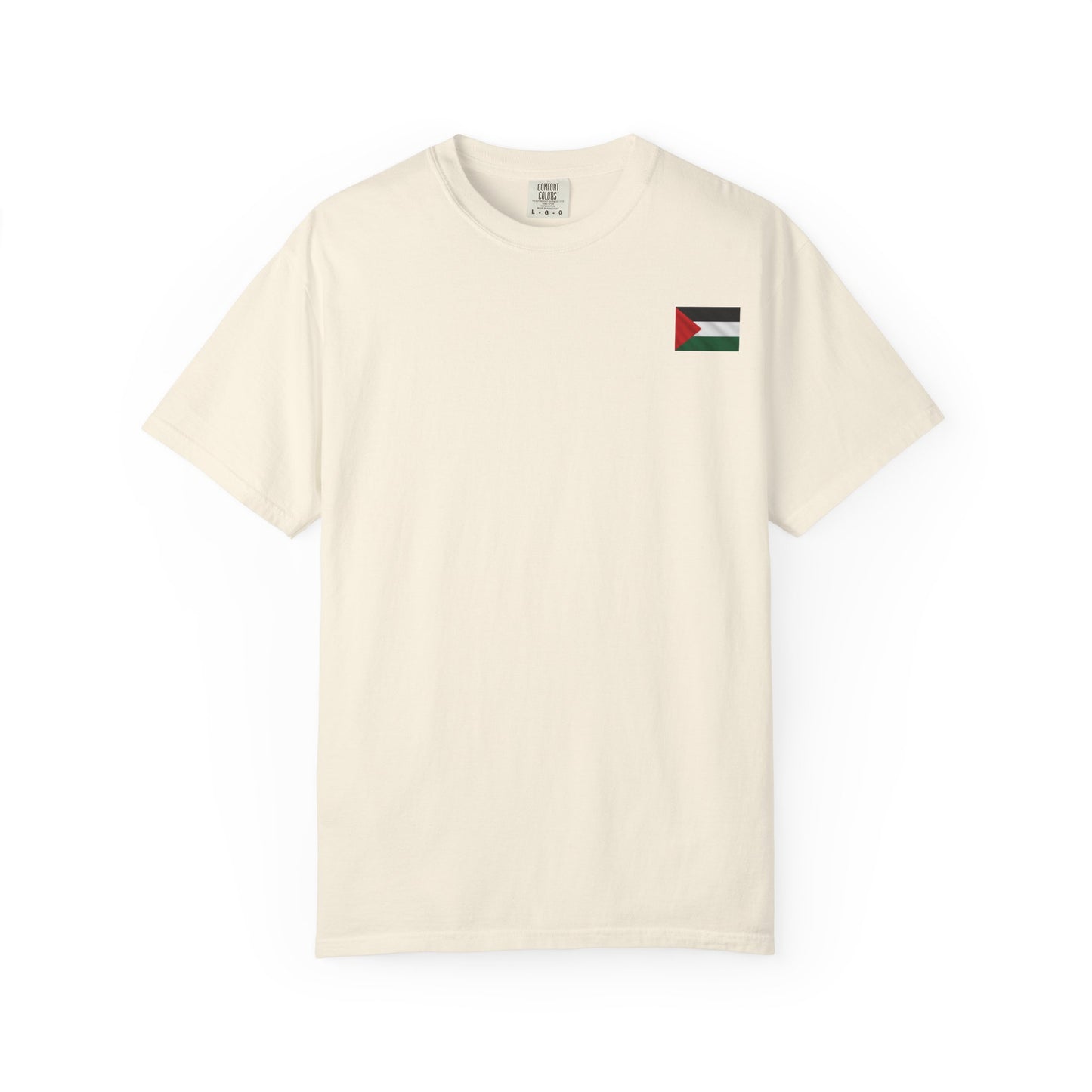 Free Palestine Unisex Garment-Dyed T-shirt, Political Statement Tee, Social Justice Apparel, Activism Shirt, Casual Wear