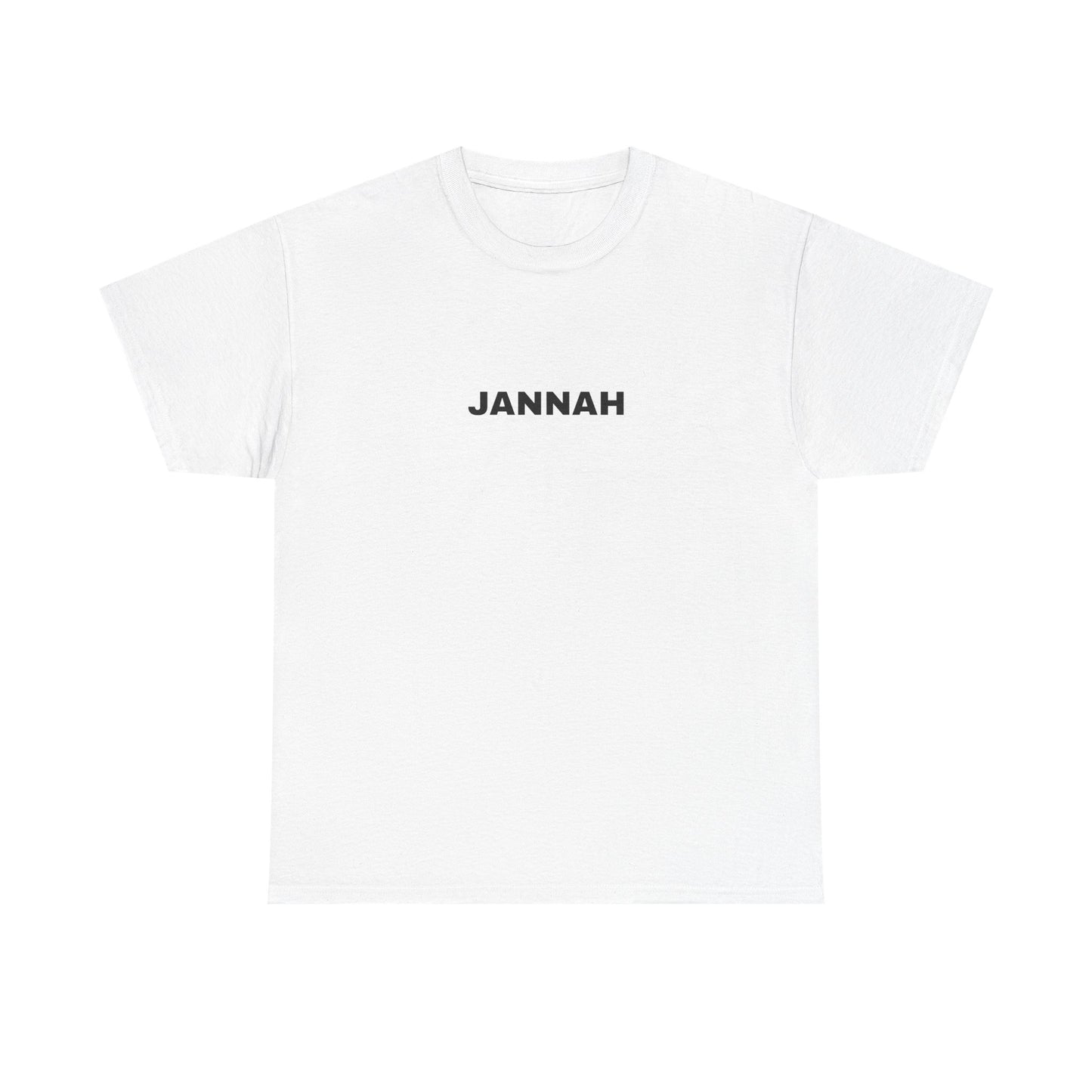 Stylish Jannah Unisex Cotton Tee - Perfect for Everyday Wear, Gift for Friends, Casual Outings, Spiritual Celebrations, Comfortable & Trendy