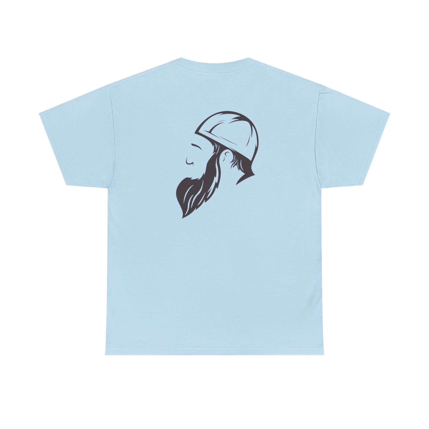 Minimalist Unisex Heavy Cotton Tee, Casual Graphic T-shirt, Everyday Wear, Gift for Him, Trendy Streetwear
