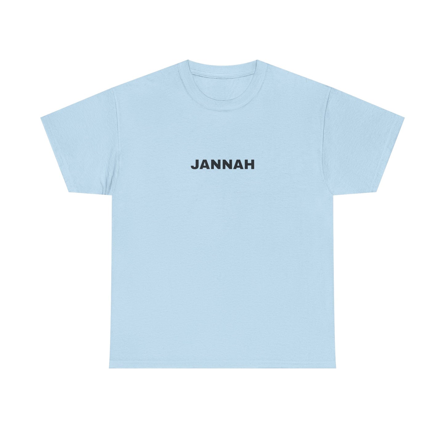Stylish Jannah Unisex Cotton Tee - Perfect for Everyday Wear, Gift for Friends, Casual Outings, Spiritual Celebrations, Comfortable & Trendy