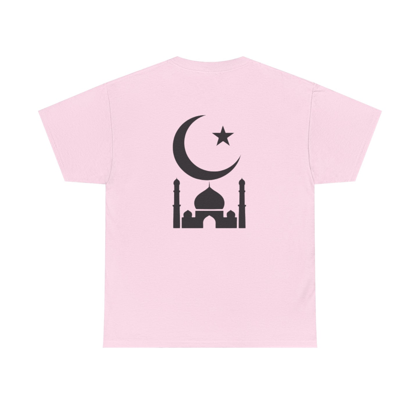 Islamic-Inspired Unisex Cotton Tee, Casual Wear, Eid Gift, Cultural Celebration, Street Style, Mosque Design