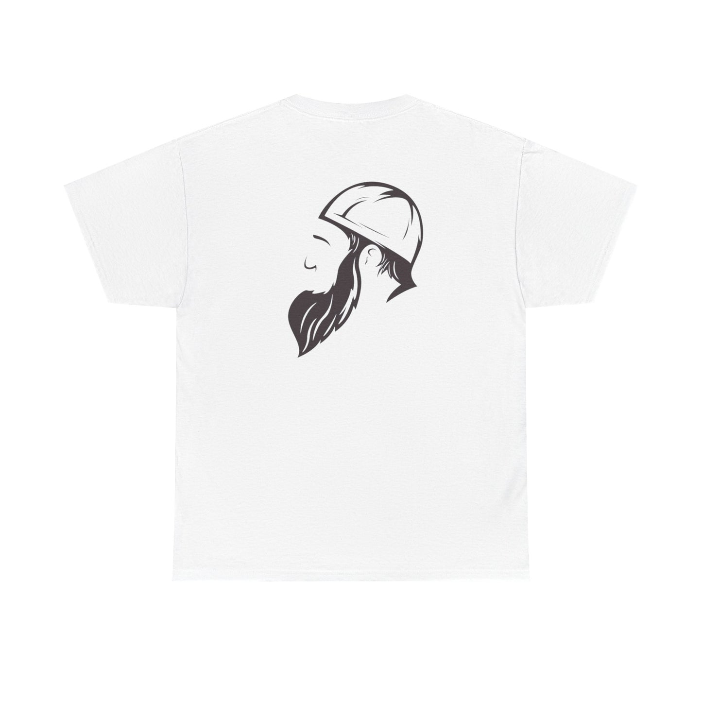 Minimalist Unisex Heavy Cotton Tee, Casual Graphic T-shirt, Everyday Wear, Gift for Him, Trendy Streetwear