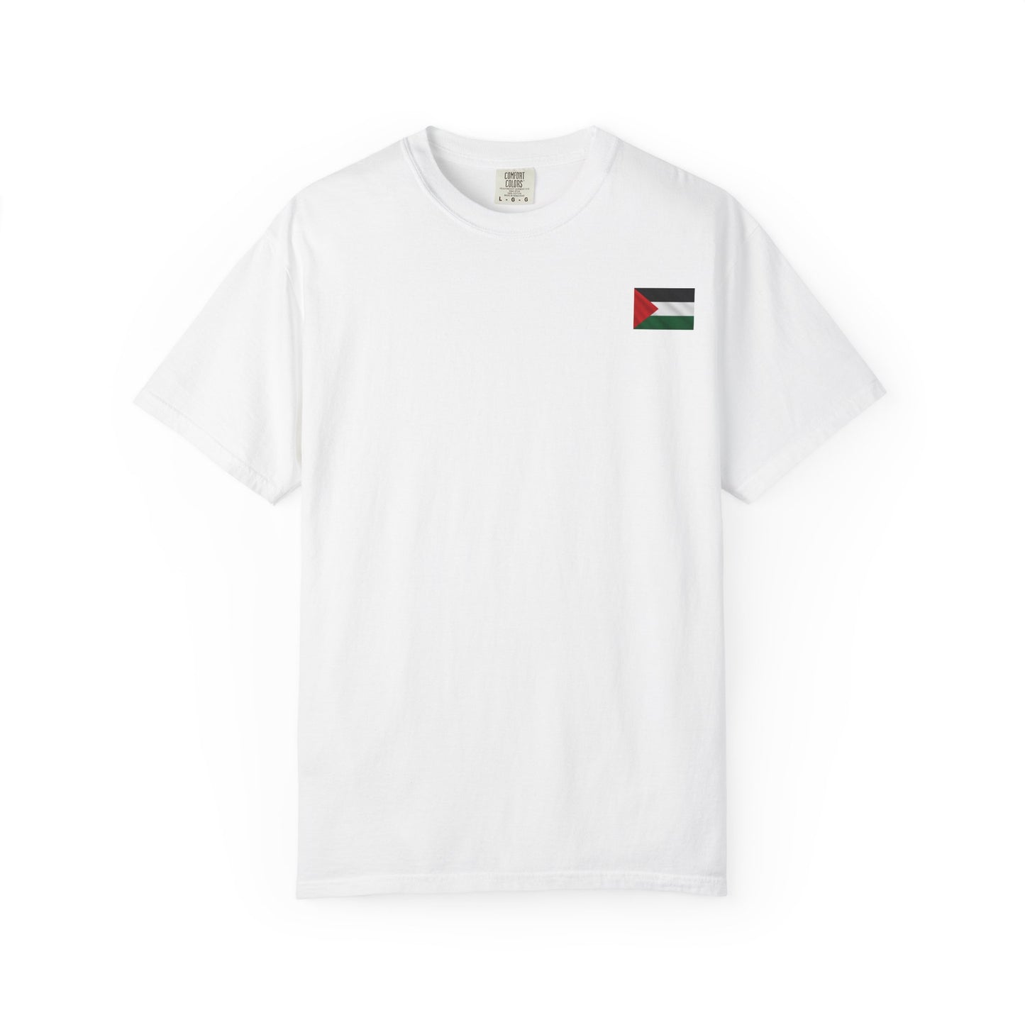 Free Palestine Unisex Garment-Dyed T-shirt, Political Statement Tee, Social Justice Apparel, Activism Shirt, Casual Wear