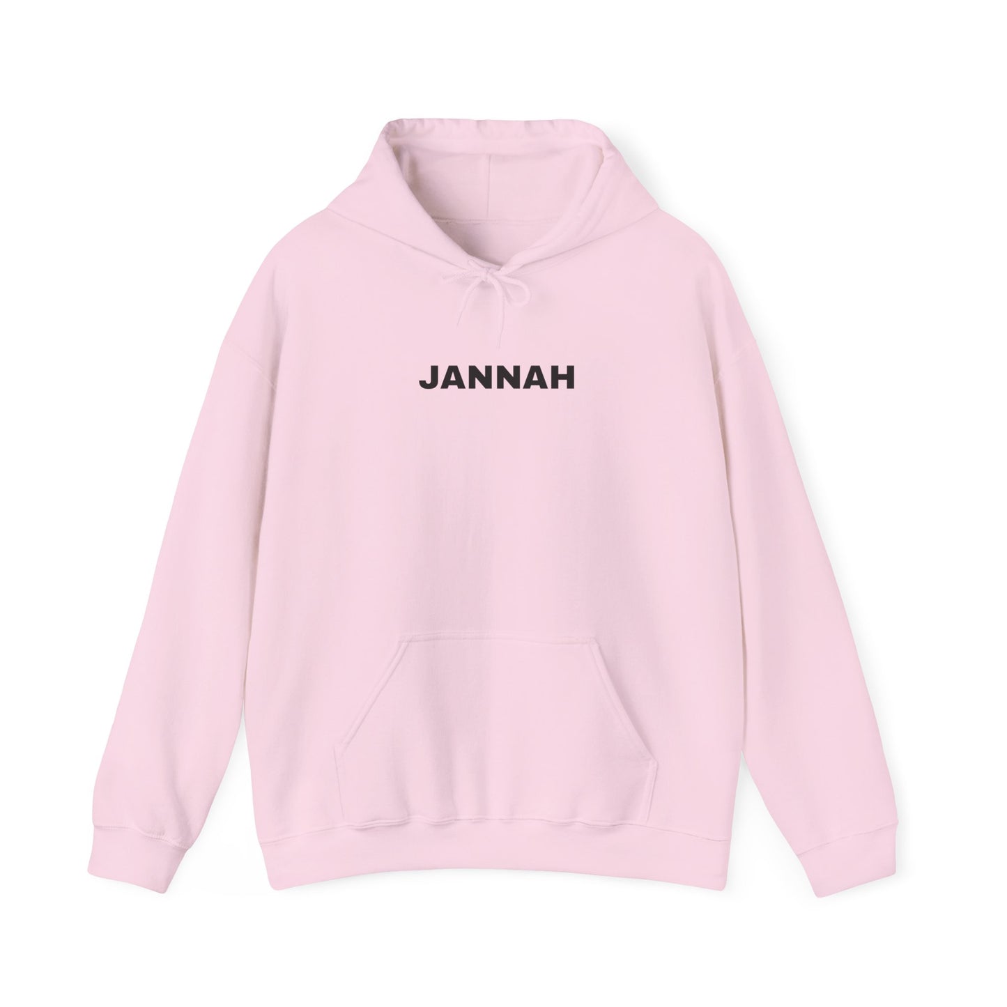 Cozy Inspirational Hoodie - Jannah Design, Unisex Sweatshirt, Gift for Friends, Casual Wear, Spiritual Clothing, Cozy Layering