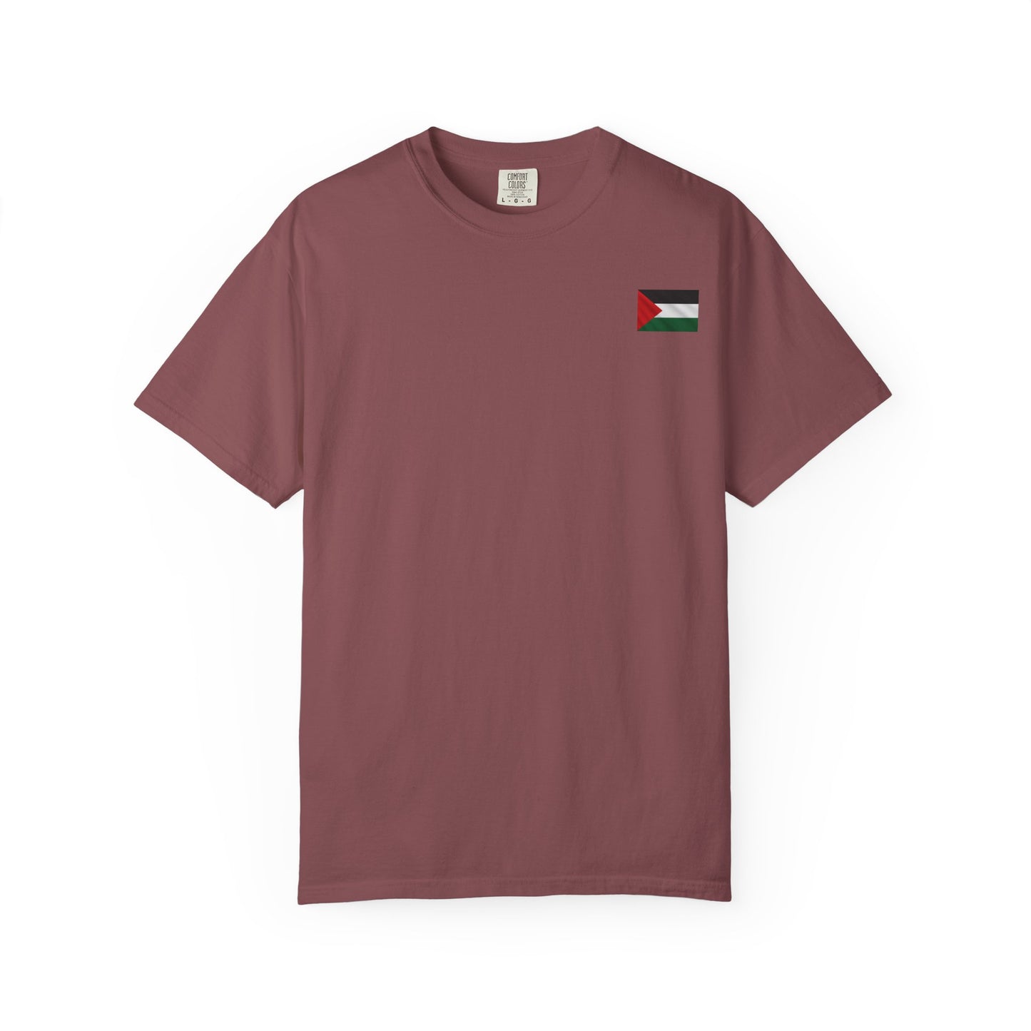 Free Palestine Unisex Garment-Dyed T-shirt, Political Statement Tee, Social Justice Apparel, Activism Shirt, Casual Wear