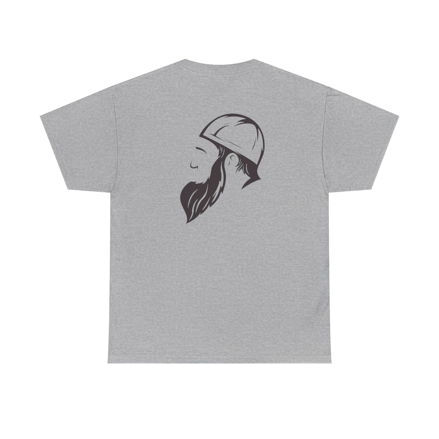 Minimalist Unisex Heavy Cotton Tee, Casual Graphic T-shirt, Everyday Wear, Gift for Him, Trendy Streetwear