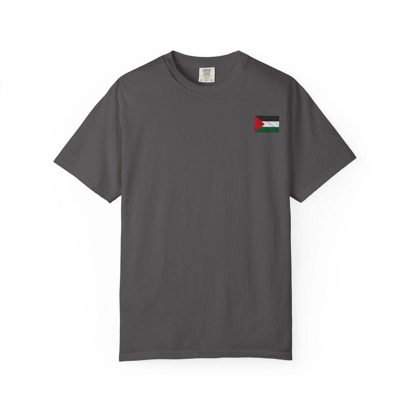 Free Palestine Unisex Garment-Dyed T-shirt, Political Statement Tee, Social Justice Apparel, Activism Shirt, Casual Wear