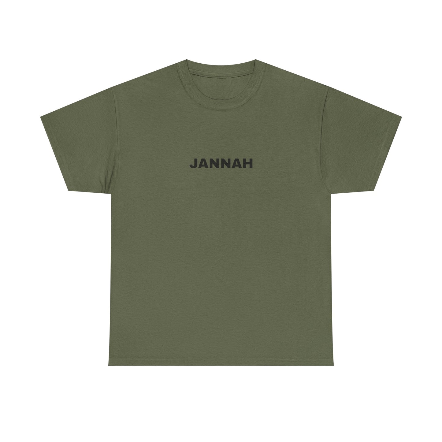 Stylish Jannah Unisex Cotton Tee - Perfect for Everyday Wear, Gift for Friends, Casual Outings, Spiritual Celebrations, Comfortable & Trendy