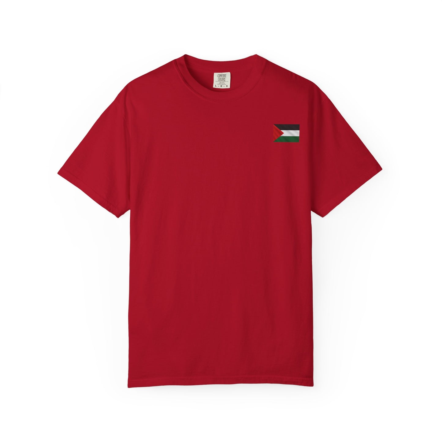 Free Palestine Unisex Garment-Dyed T-shirt, Political Statement Tee, Social Justice Apparel, Activism Shirt, Casual Wear