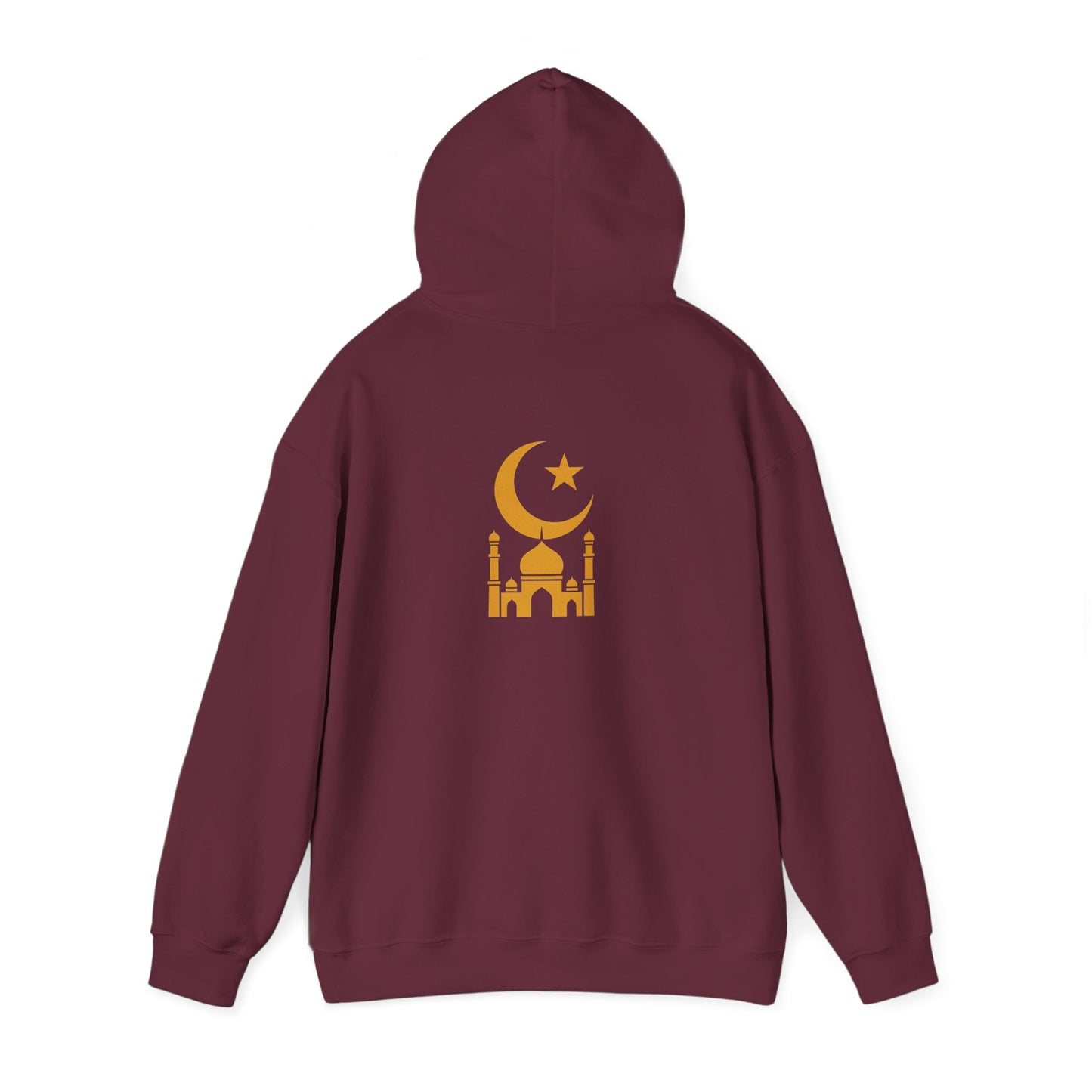 Islamic Moon & Star Sweatshirt, Unisex Hoodie, Gift for Muslims, Ramadan Apparel, Faith-Based Clothing