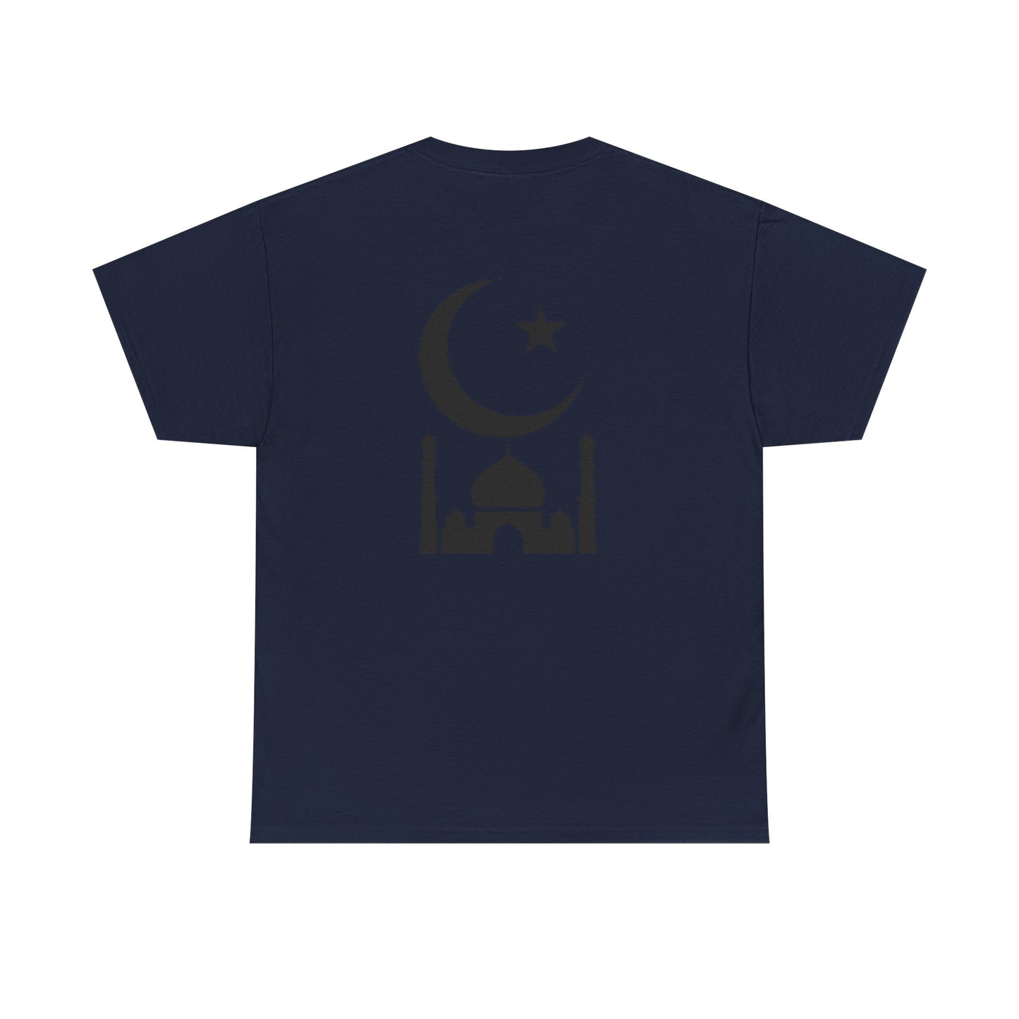 Islamic-Inspired Unisex Cotton Tee, Casual Wear, Eid Gift, Cultural Celebration, Street Style, Mosque Design