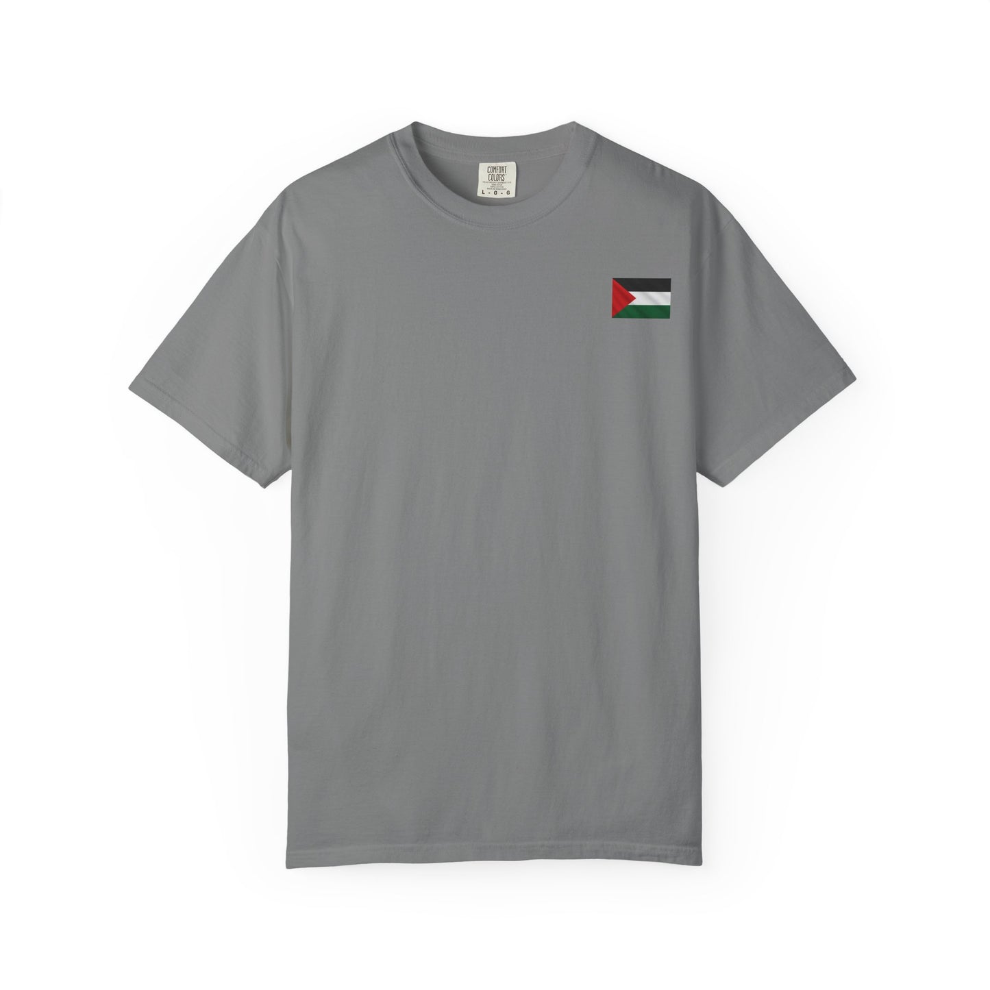 Free Palestine Unisex Garment-Dyed T-shirt, Political Statement Tee, Social Justice Apparel, Activism Shirt, Casual Wear
