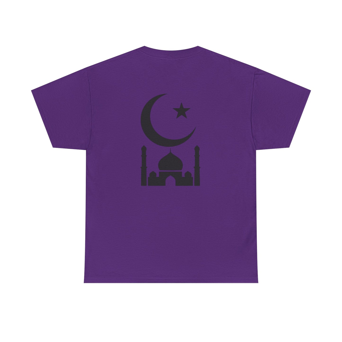 Islamic-Inspired Unisex Cotton Tee, Casual Wear, Eid Gift, Cultural Celebration, Street Style, Mosque Design