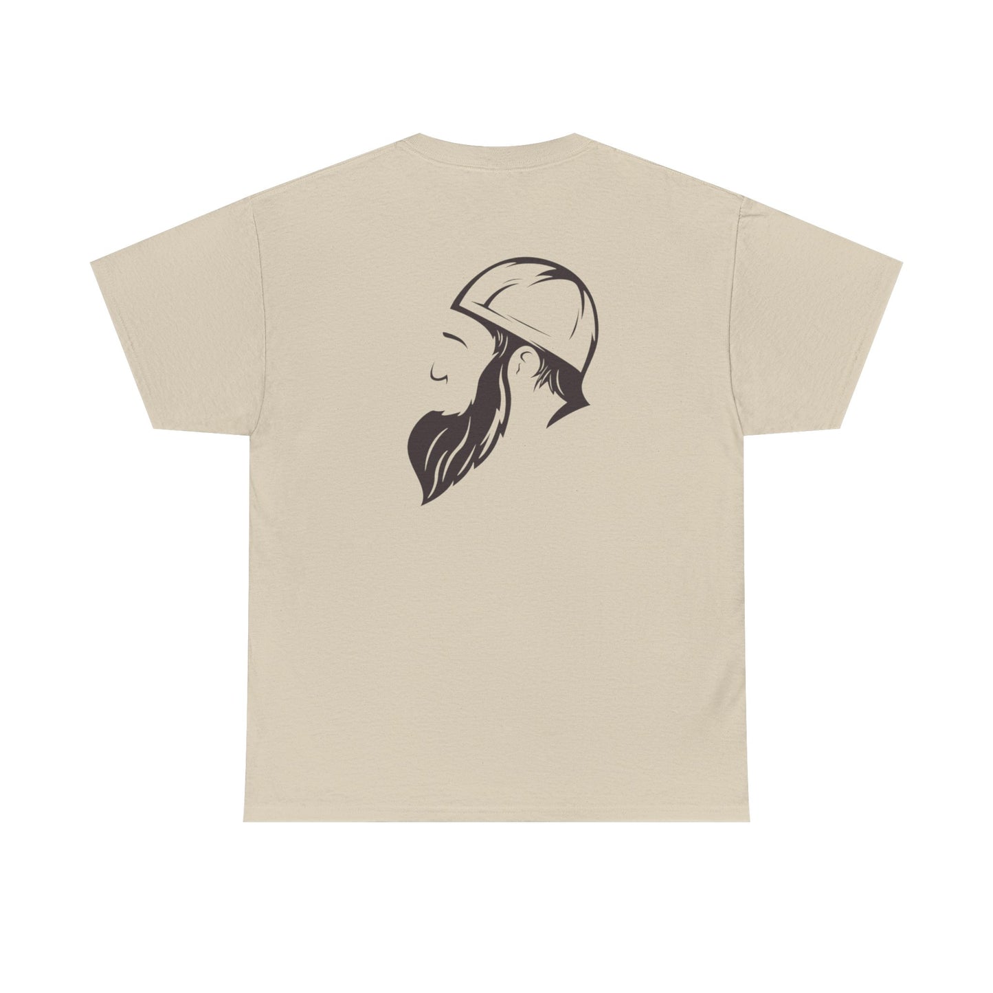 Minimalist Unisex Heavy Cotton Tee, Casual Graphic T-shirt, Everyday Wear, Gift for Him, Trendy Streetwear