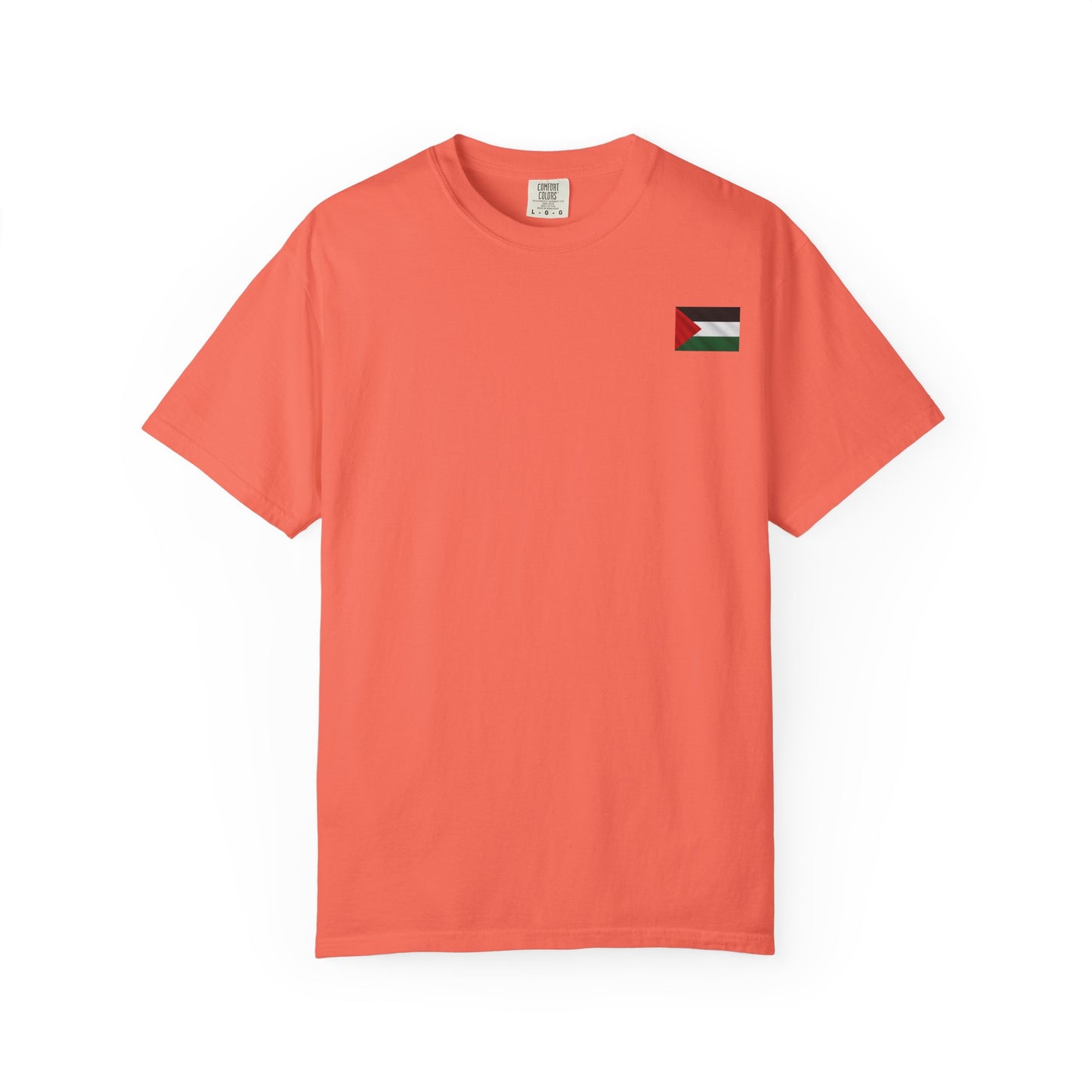 Free Palestine Unisex Garment-Dyed T-shirt, Political Statement Tee, Social Justice Apparel, Activism Shirt, Casual Wear