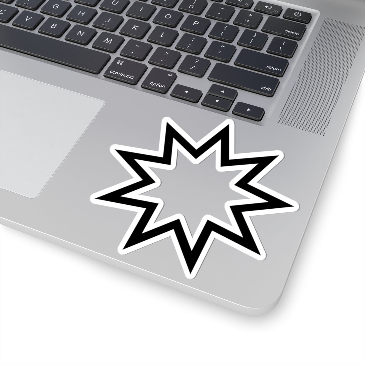 Bahai Star Kiss-Cut Stickers for Laptops, Journals, Water Bottles, Gifts, and Decor - Perfect for Personalizing Your Life!