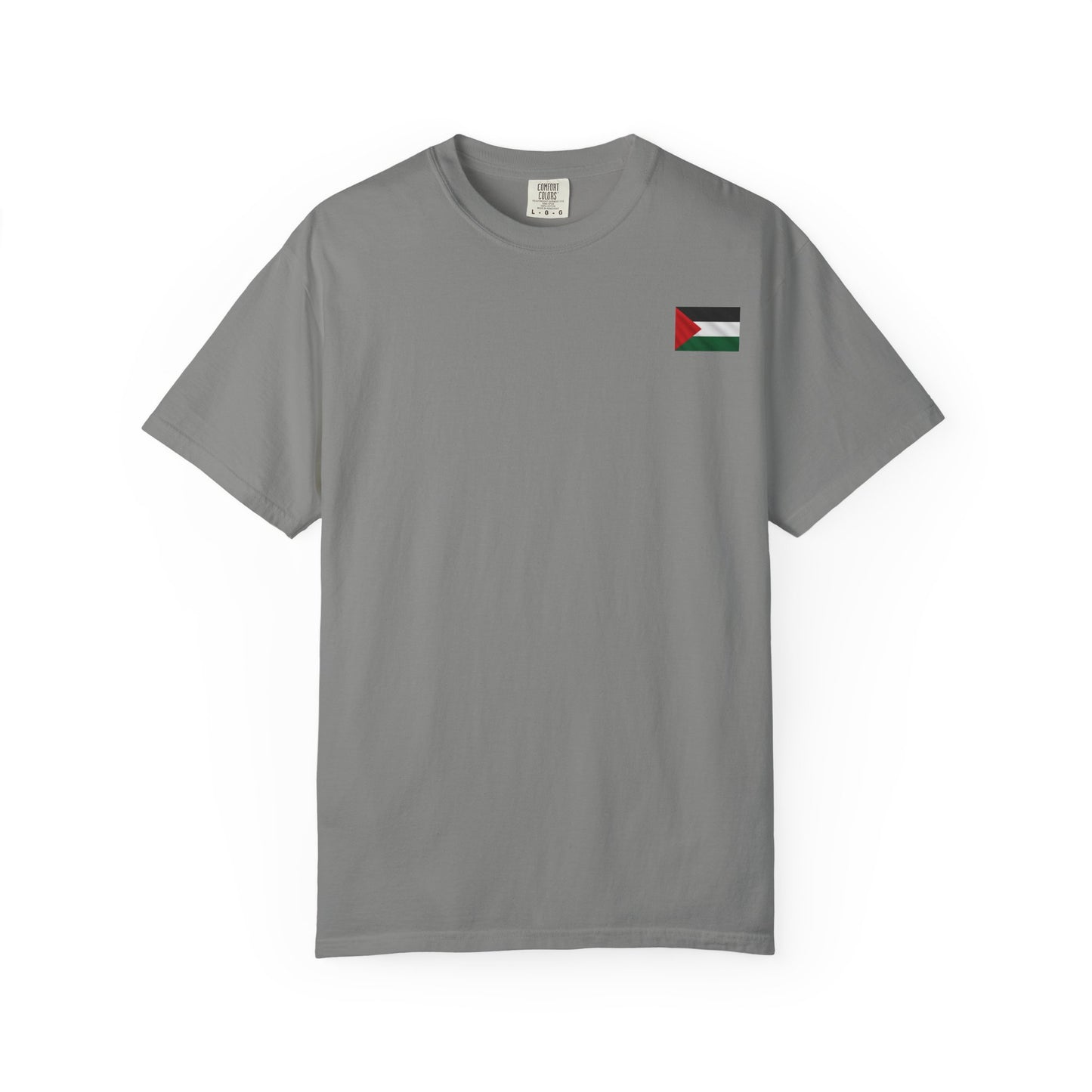 Free Palestine Unisex Garment-Dyed T-shirt, Political Statement Tee, Social Justice Apparel, Activism Shirt, Casual Wear