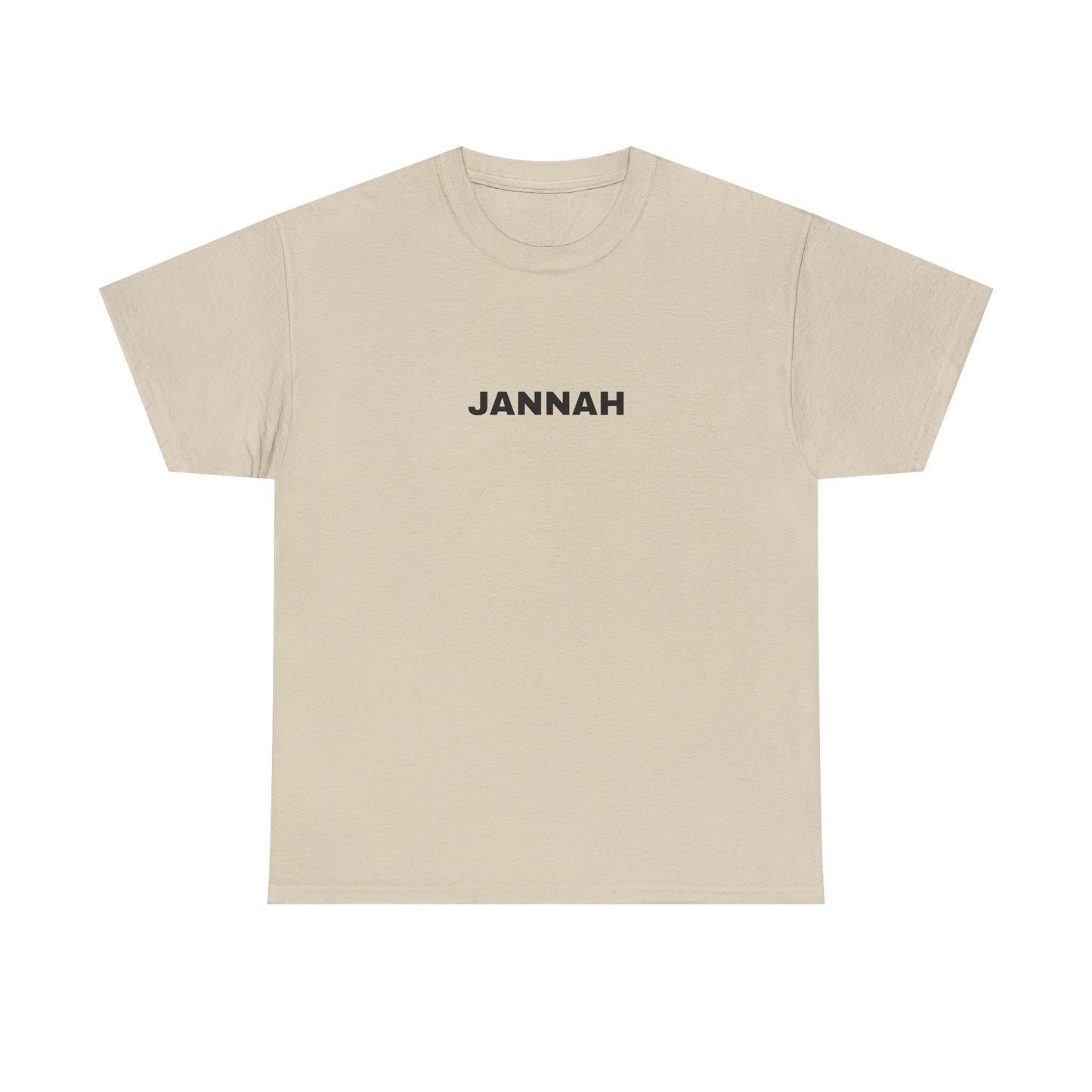 Stylish Jannah Unisex Cotton Tee - Perfect for Everyday Wear, Gift for Friends, Casual Outings, Spiritual Celebrations, Comfortable & Trendy