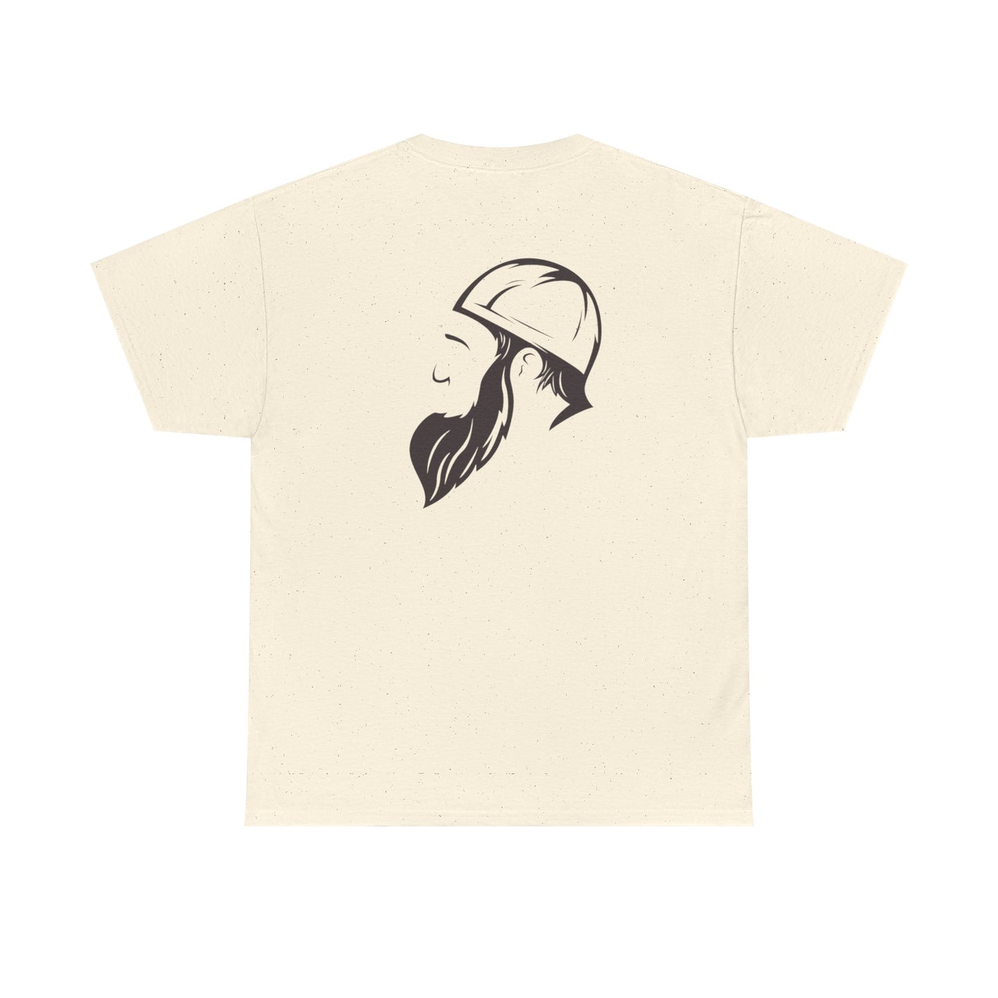 Minimalist Unisex Heavy Cotton Tee, Casual Graphic T-shirt, Everyday Wear, Gift for Him, Trendy Streetwear
