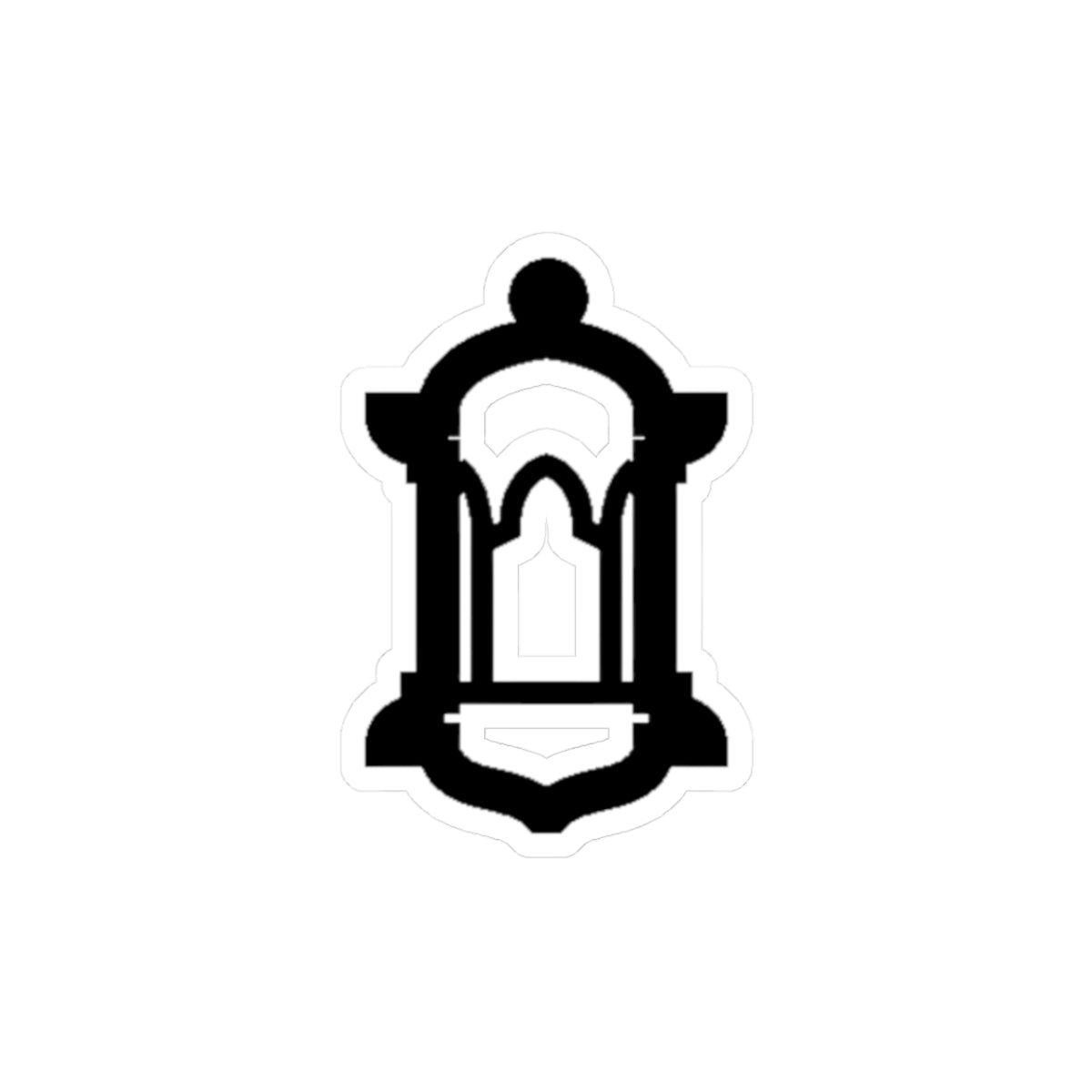 Fanous Lantern Kiss-Cut Stickers, Aesthetic Laptop Decals, Unique Party Favors, Journal Decor, Gift for Home & Office