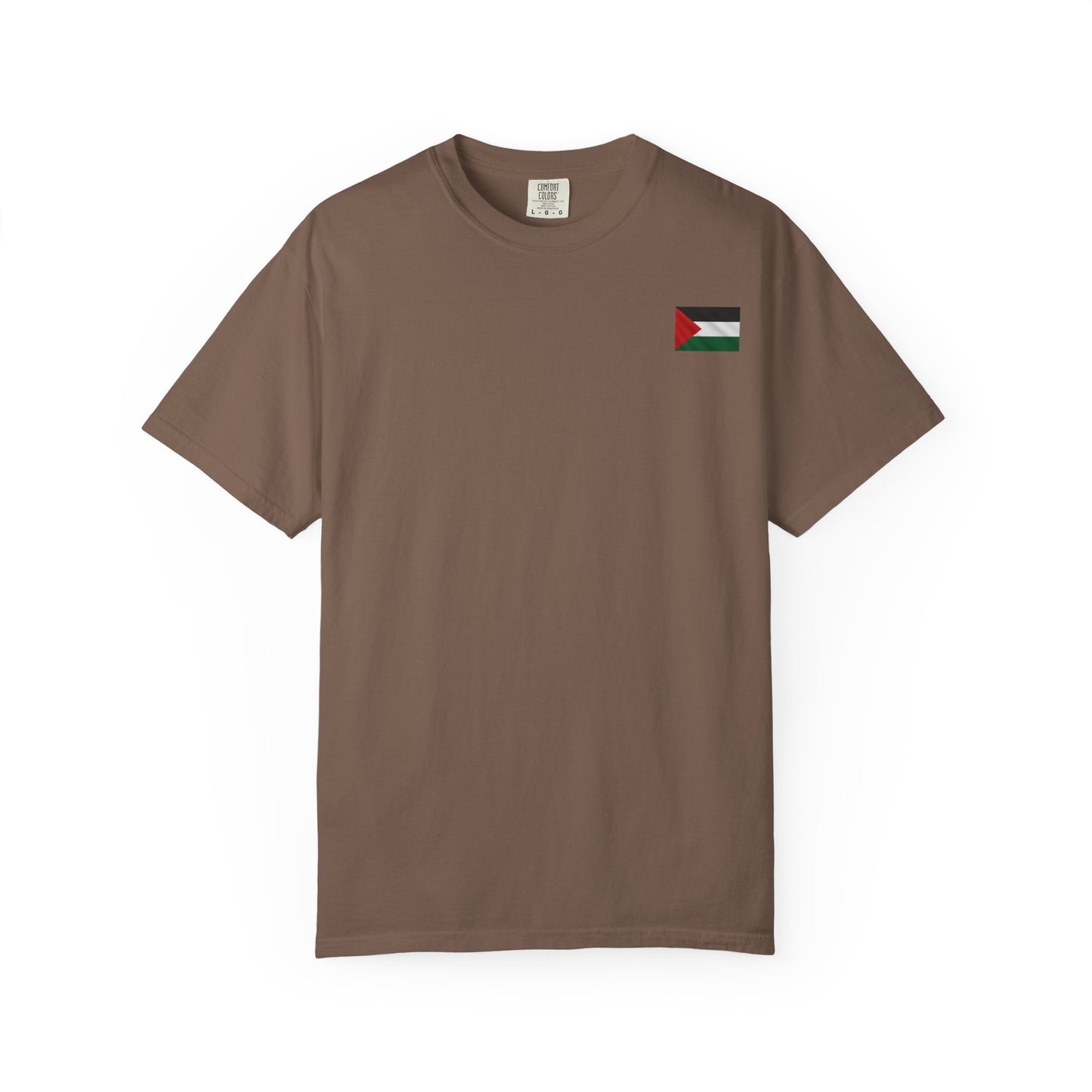 Free Palestine Unisex Garment-Dyed T-shirt, Political Statement Tee, Social Justice Apparel, Activism Shirt, Casual Wear