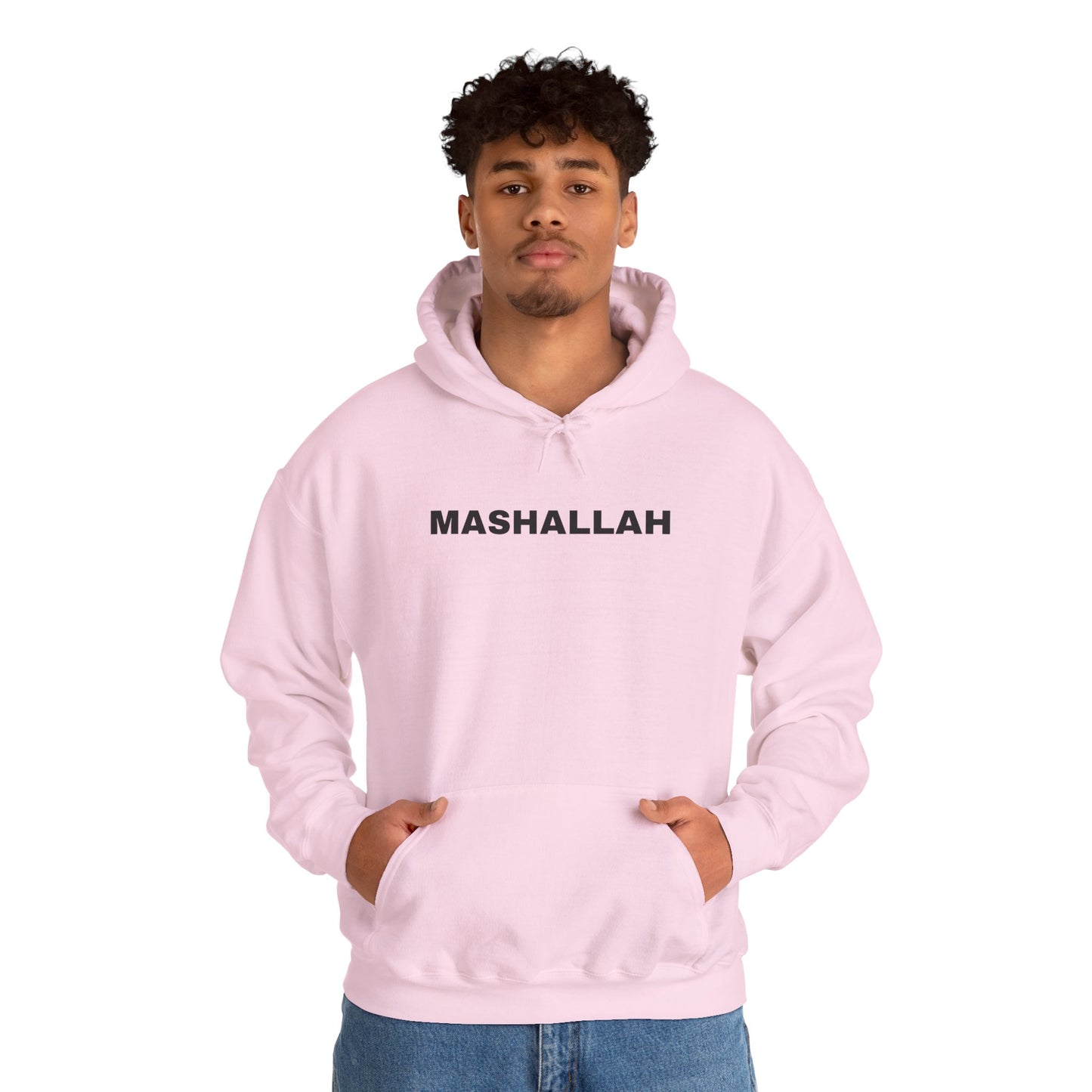 Mashallah Unisex Hooded Sweatshirt, Faith Gift, Cozy Layer, Men’s and Women’s Apparel, Inspirational Hoodie, Comfortable Fashion