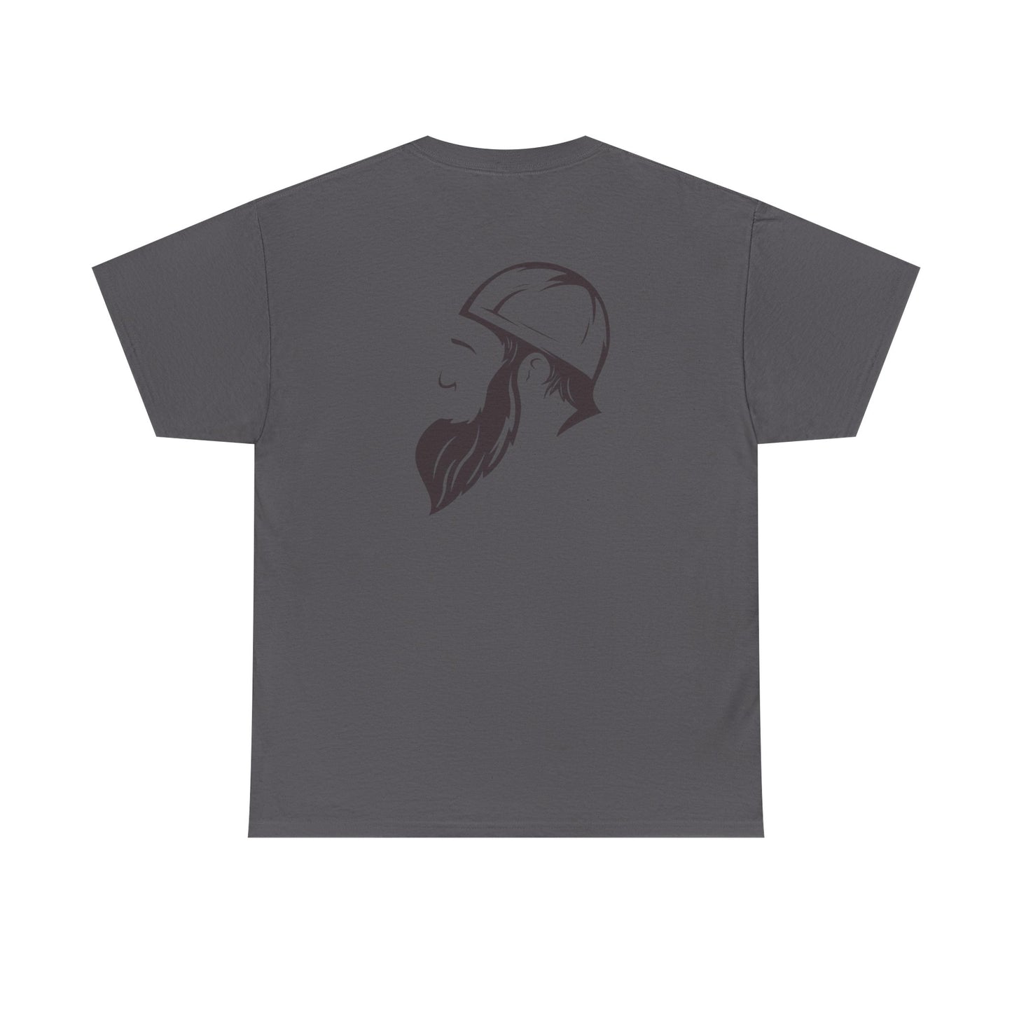 Minimalist Unisex Heavy Cotton Tee, Casual Graphic T-shirt, Everyday Wear, Gift for Him, Trendy Streetwear