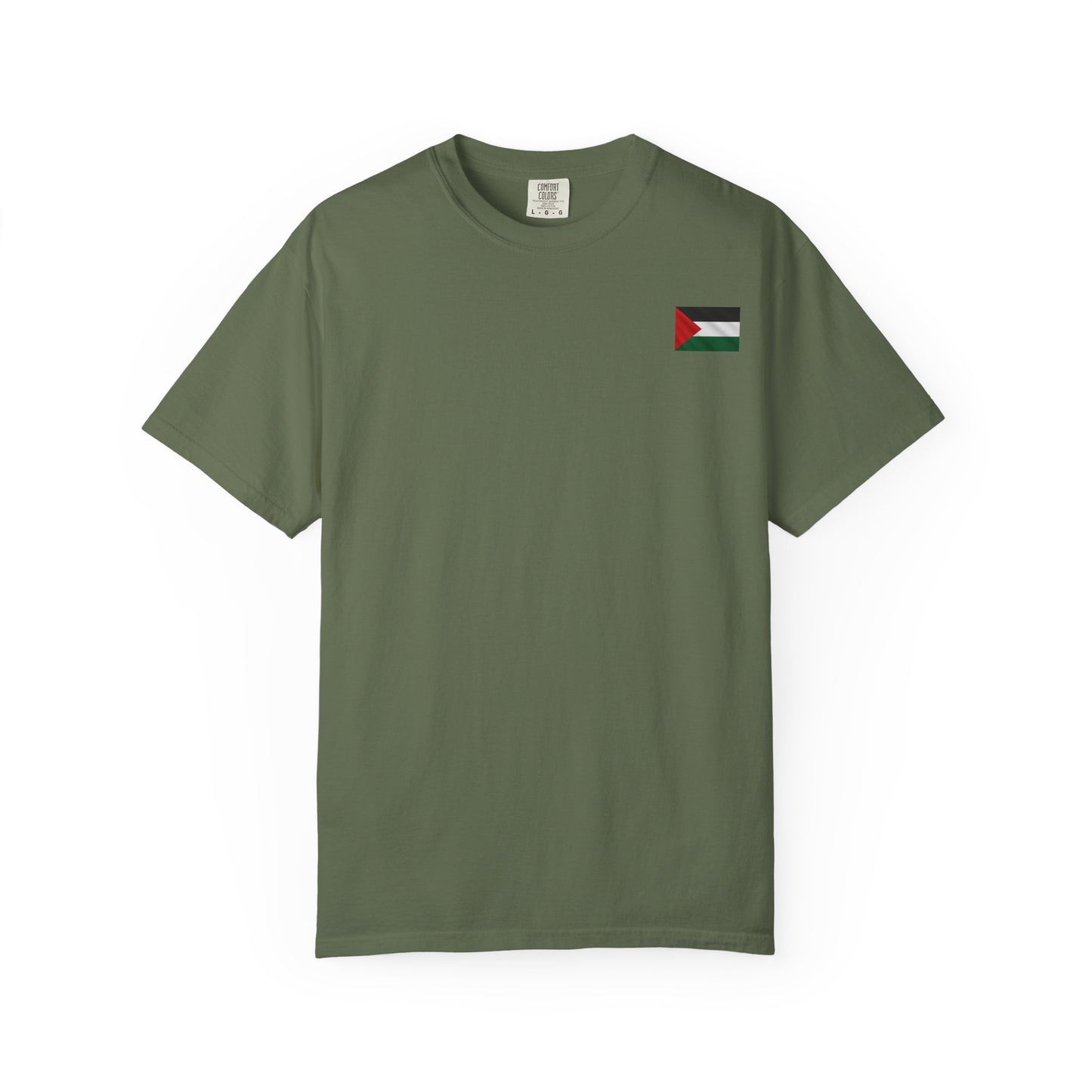 Free Palestine Unisex Garment-Dyed T-shirt, Political Statement Tee, Social Justice Apparel, Activism Shirt, Casual Wear
