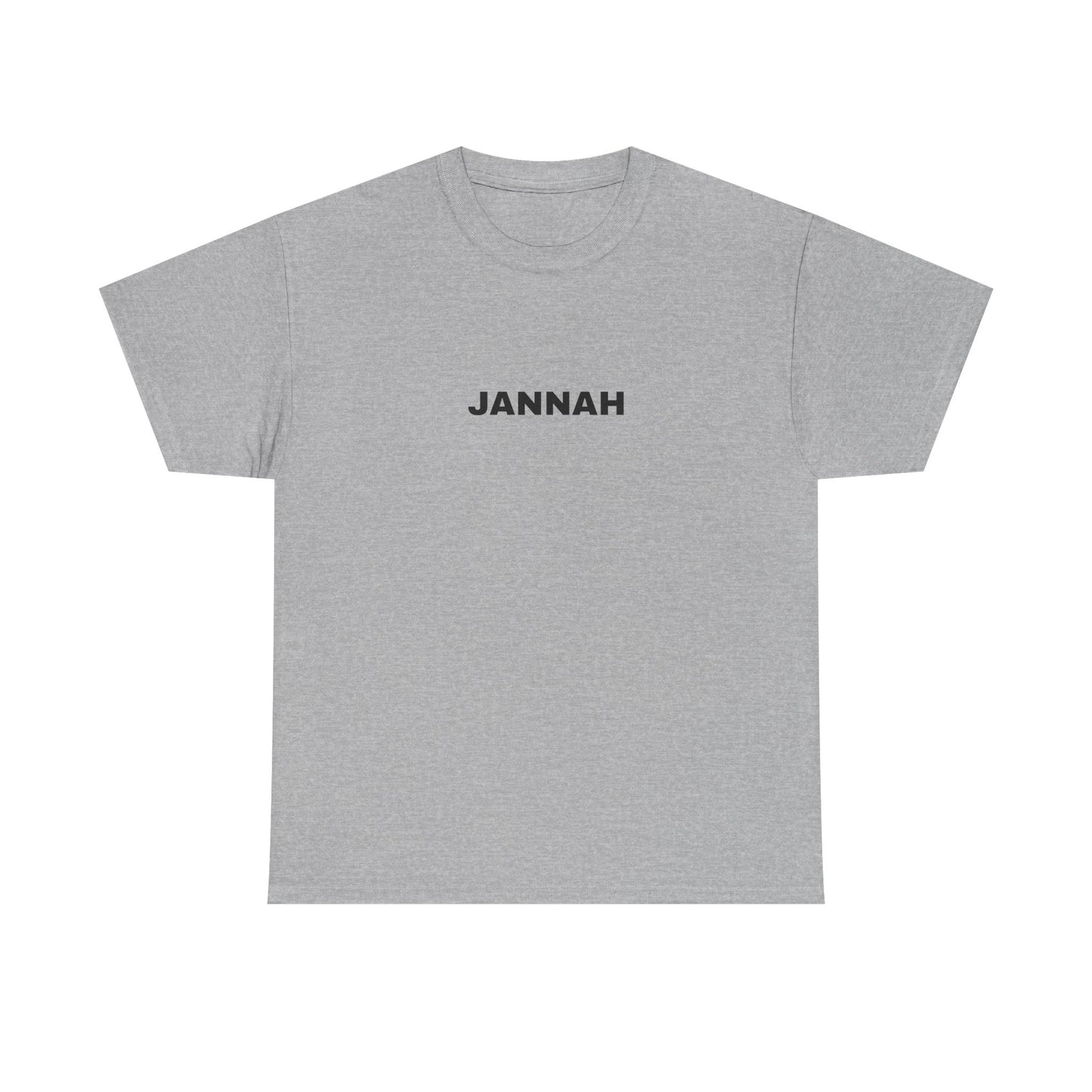 Stylish Jannah Unisex Cotton Tee - Perfect for Everyday Wear, Gift for Friends, Casual Outings, Spiritual Celebrations, Comfortable & Trendy
