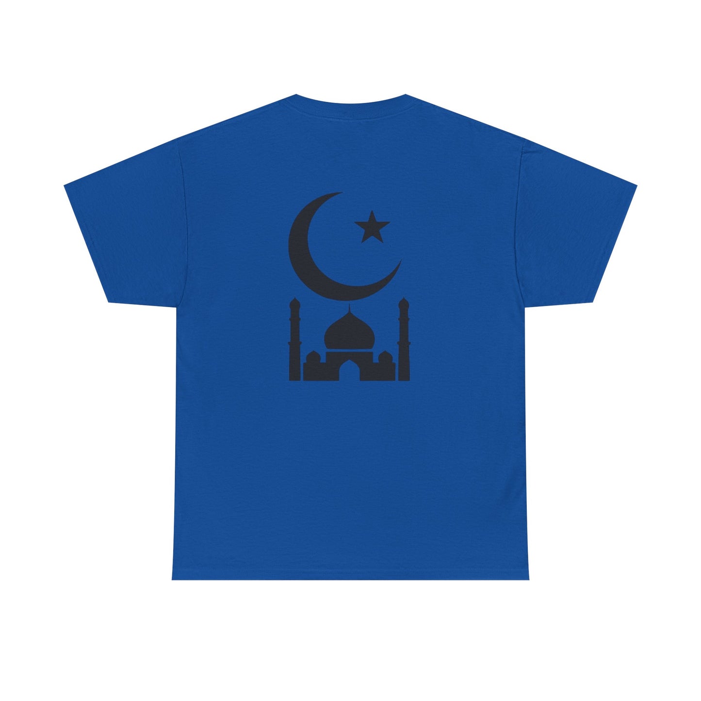 Islamic-Inspired Unisex Cotton Tee, Casual Wear, Eid Gift, Cultural Celebration, Street Style, Mosque Design