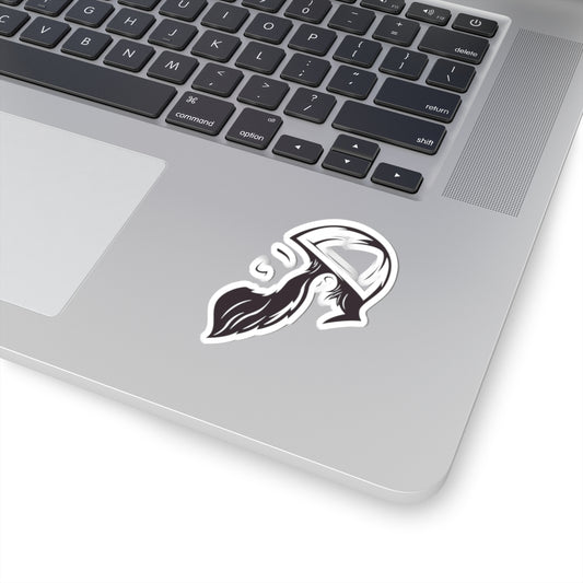 Bearded Man Kiss-Cut Stickers | Cool Stickers for Laptops, Water Bottles, Gifts for Beardsmen, Outdoor Vibes, Beard Lovers Decoration