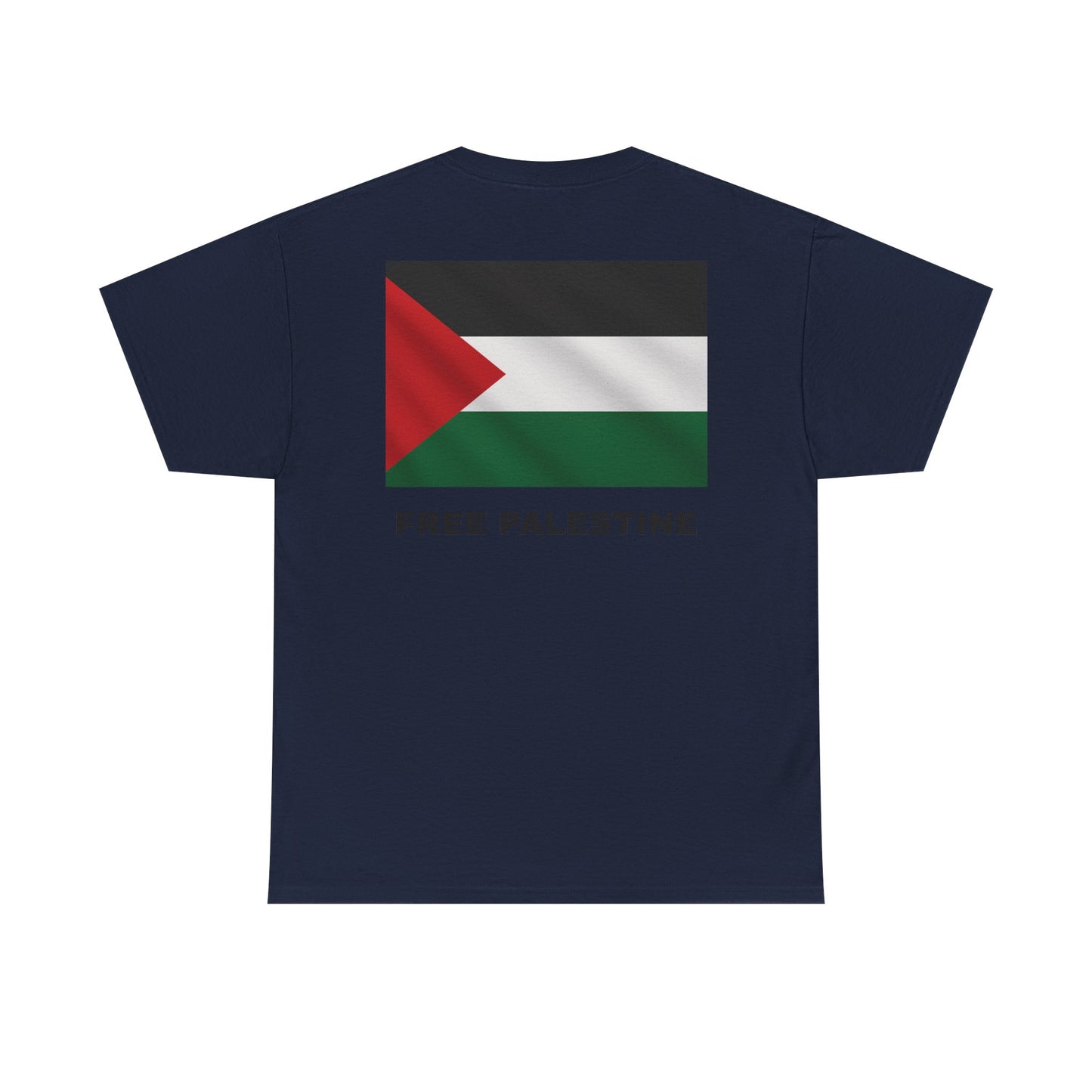 Free Palestine Unisex Heavy Cotton Tee, Comfortable and Statement-Making Shirt, Activist Apparel, Casual Wear, Gift for Supporters