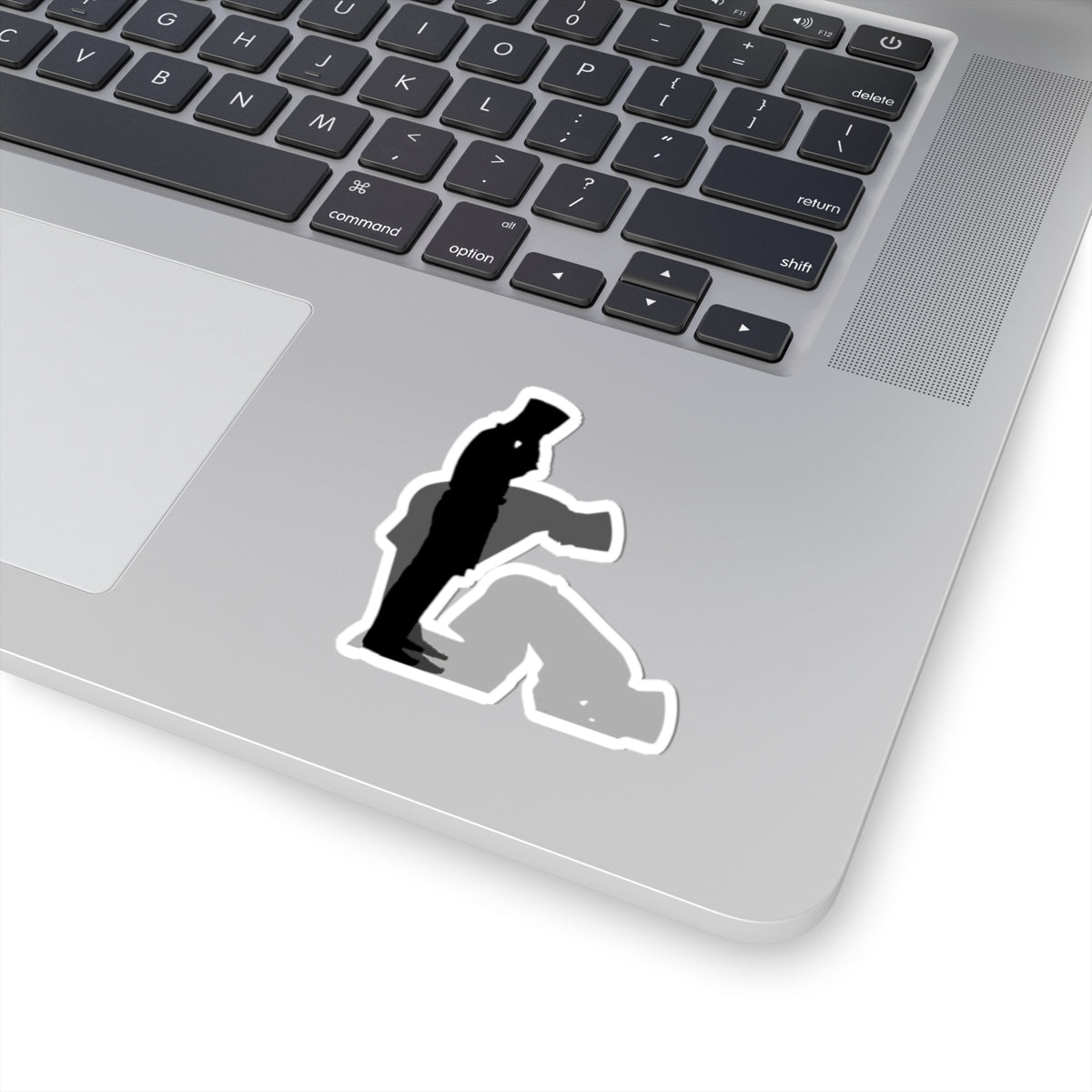 Pray Art Kiss-Cut Stickers, Creative Laptop Decals, Modern Wall Decor, Unique Gift for Art Lovers, Stylish Stationery