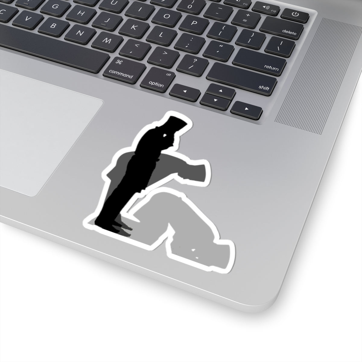 Pray Art Kiss-Cut Stickers, Creative Laptop Decals, Modern Wall Decor, Unique Gift for Art Lovers, Stylish Stationery