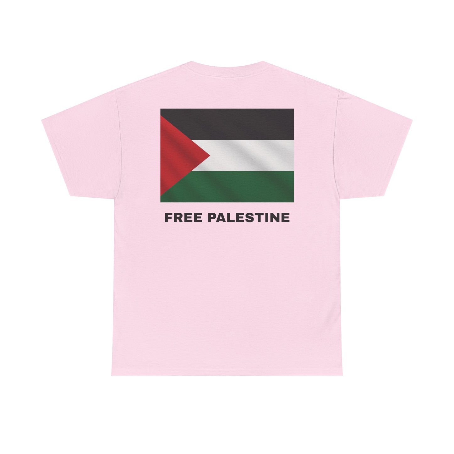 Free Palestine Unisex Heavy Cotton Tee, Comfortable and Statement-Making Shirt, Activist Apparel, Casual Wear, Gift for Supporters