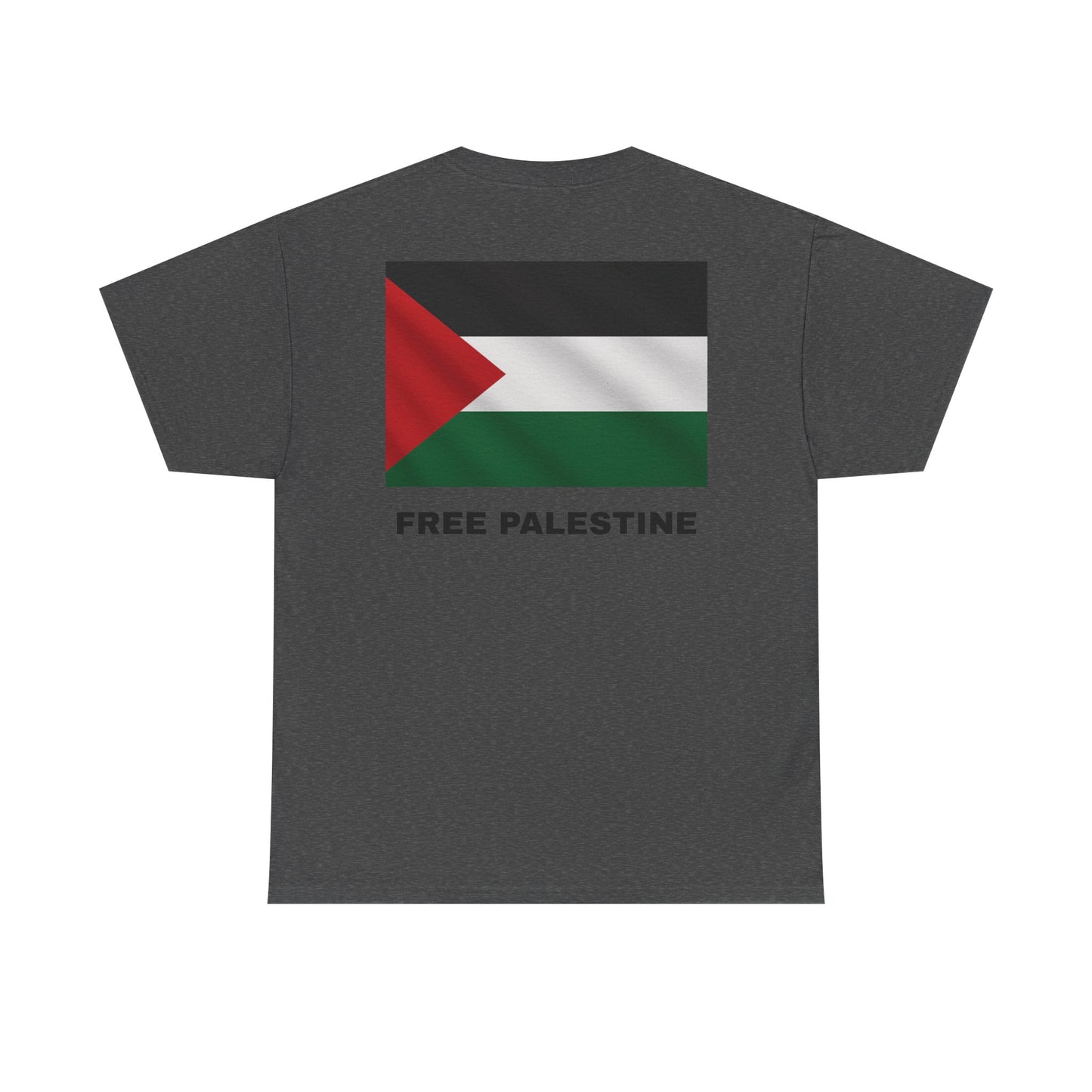 Free Palestine Unisex Heavy Cotton Tee, Comfortable and Statement-Making Shirt, Activist Apparel, Casual Wear, Gift for Supporters
