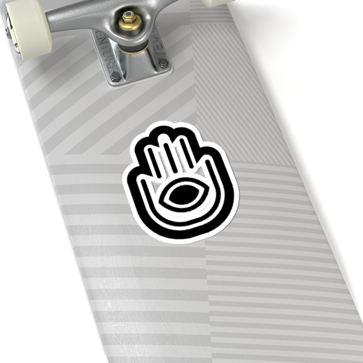 Hamsa Symbol Kiss-Cut Stickers | Eye Charm Decal for Laptops, Journals, Water Bottles, Gift for Friends, Home Decor