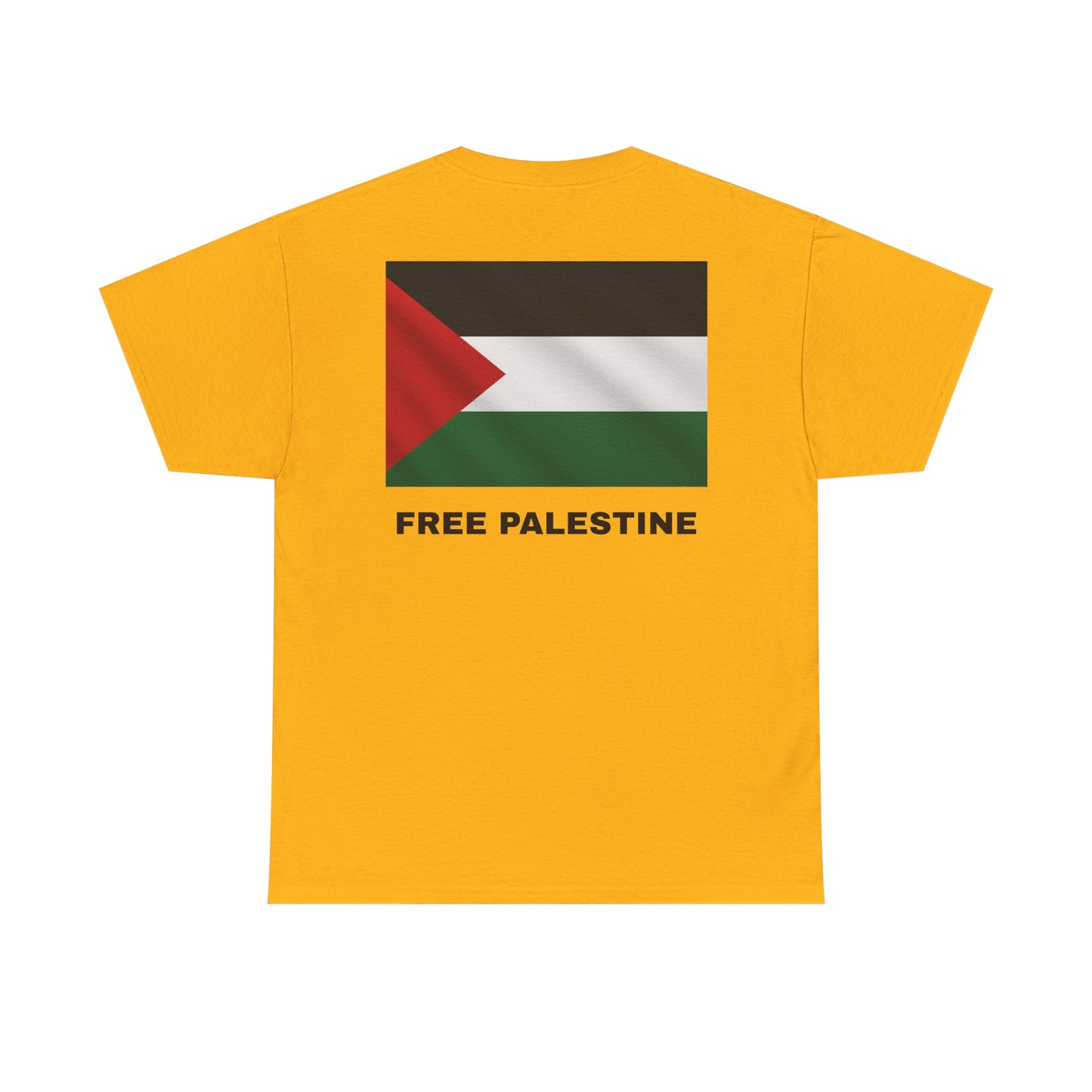 Free Palestine Unisex Heavy Cotton Tee, Comfortable and Statement-Making Shirt, Activist Apparel, Casual Wear, Gift for Supporters
