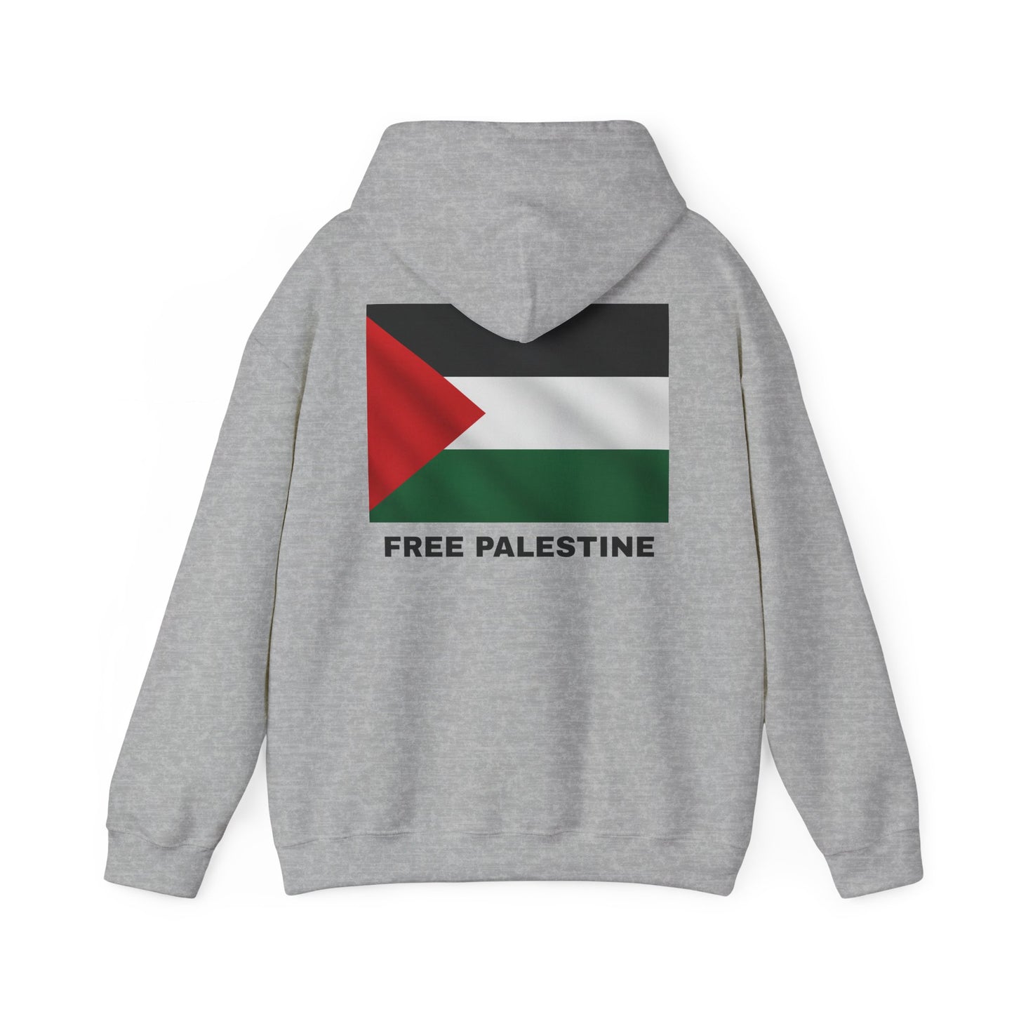 Free Palestine Hooded Sweatshirt | Unisex Hoodie for Activism, Comfort Wear, Casual Style, Gift for Supporters, Streetwear