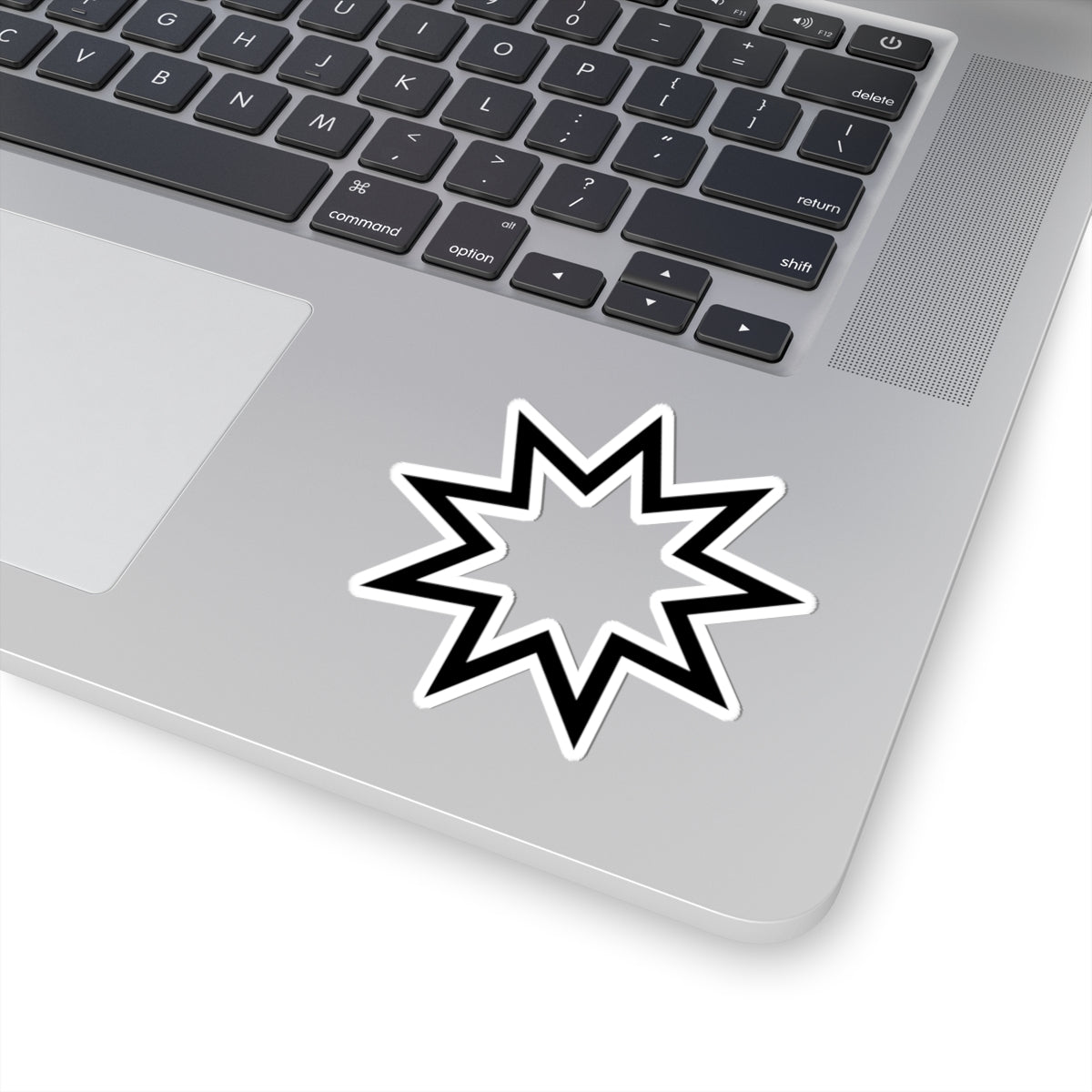 Bahai Star Kiss-Cut Stickers for Laptops, Journals, Water Bottles, Gifts, and Decor - Perfect for Personalizing Your Life!