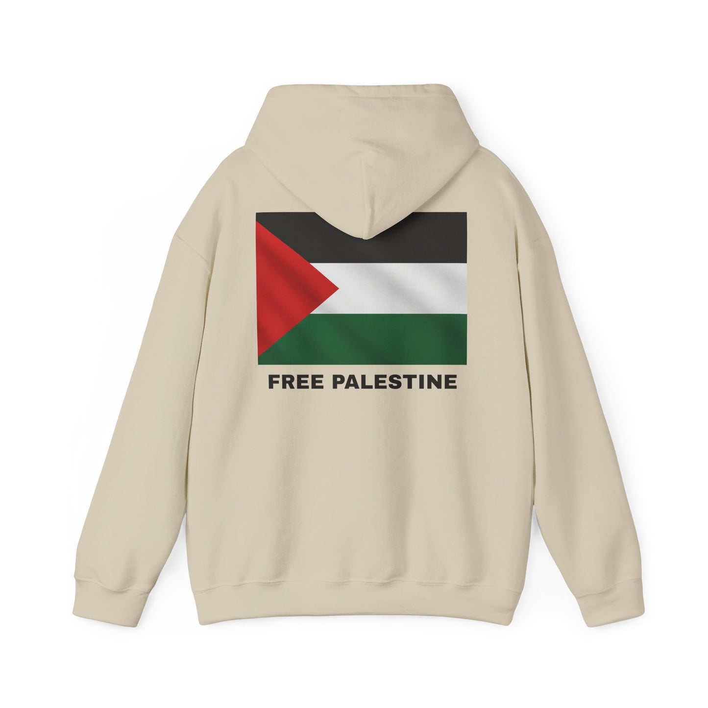 Free Palestine Hooded Sweatshirt | Unisex Hoodie for Activism, Comfort Wear, Casual Style, Gift for Supporters, Streetwear