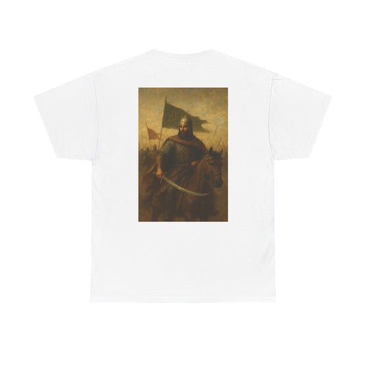 Vintage Warrior Graphic Tee, Casual T-Shirt, Unisex Cotton Tee, Perfect Gift for History Lovers, Weekend Wear, Retro Style