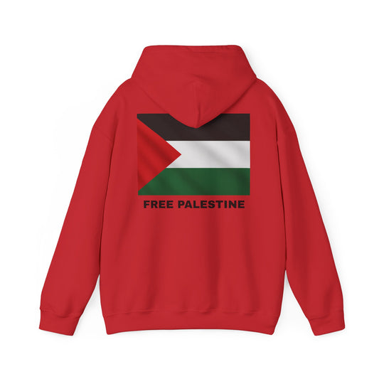 Free Palestine Hooded Sweatshirt | Unisex Hoodie for Activism, Comfort Wear, Casual Style, Gift for Supporters, Streetwear