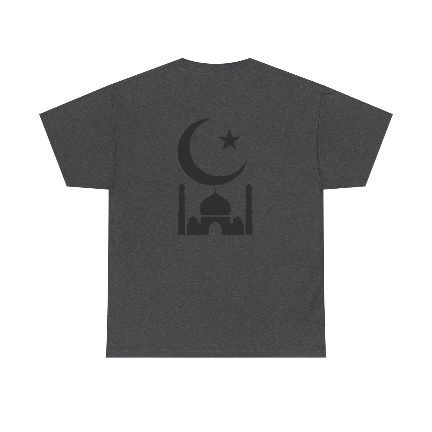 Islamic-Inspired Unisex Cotton Tee, Casual Wear, Eid Gift, Cultural Celebration, Street Style, Mosque Design