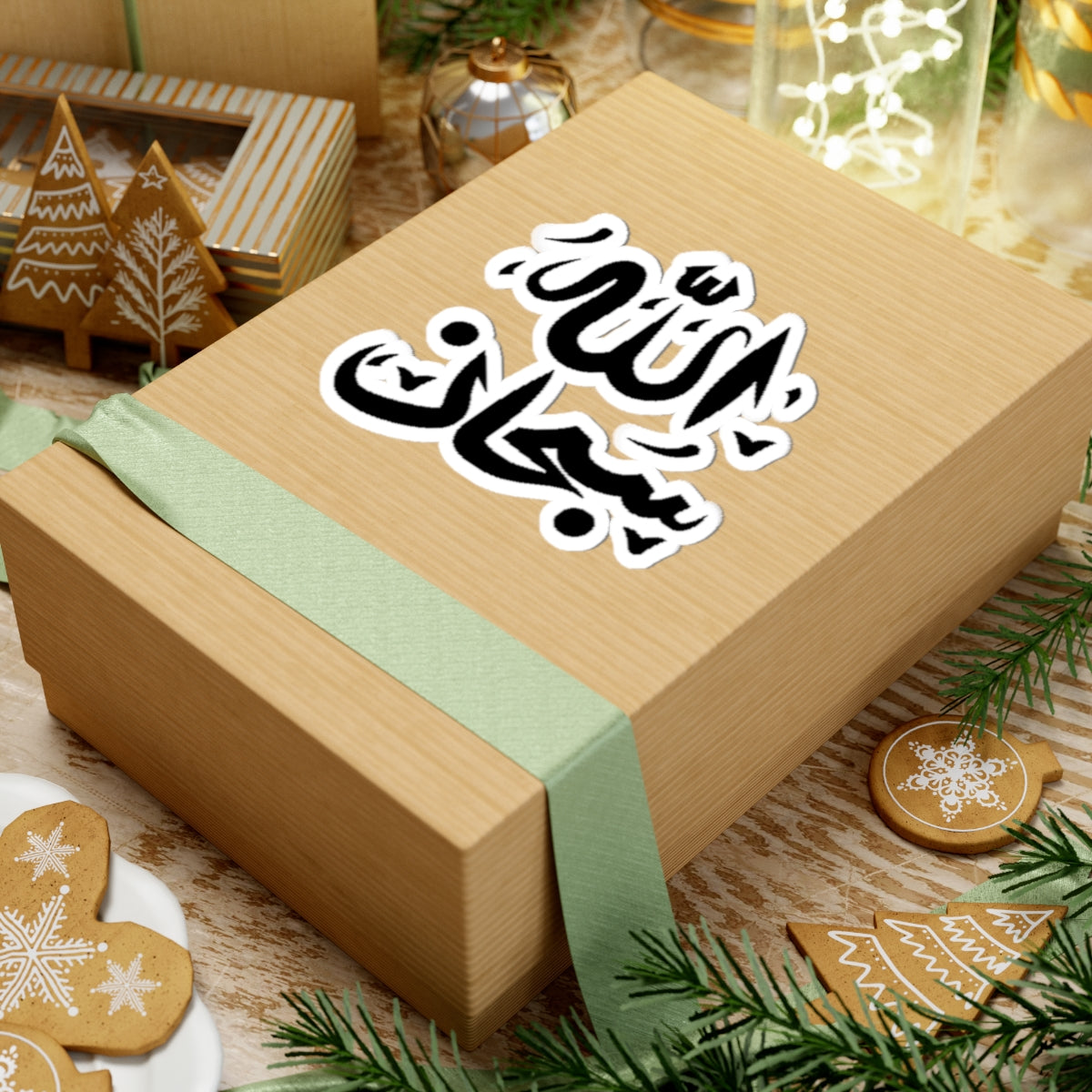 Subhan Allah Kiss-Cut Stickers for Personal Expression, Islamic Decor, Laptop Decor, Ramadan Gifts, Unique Artsy Designs